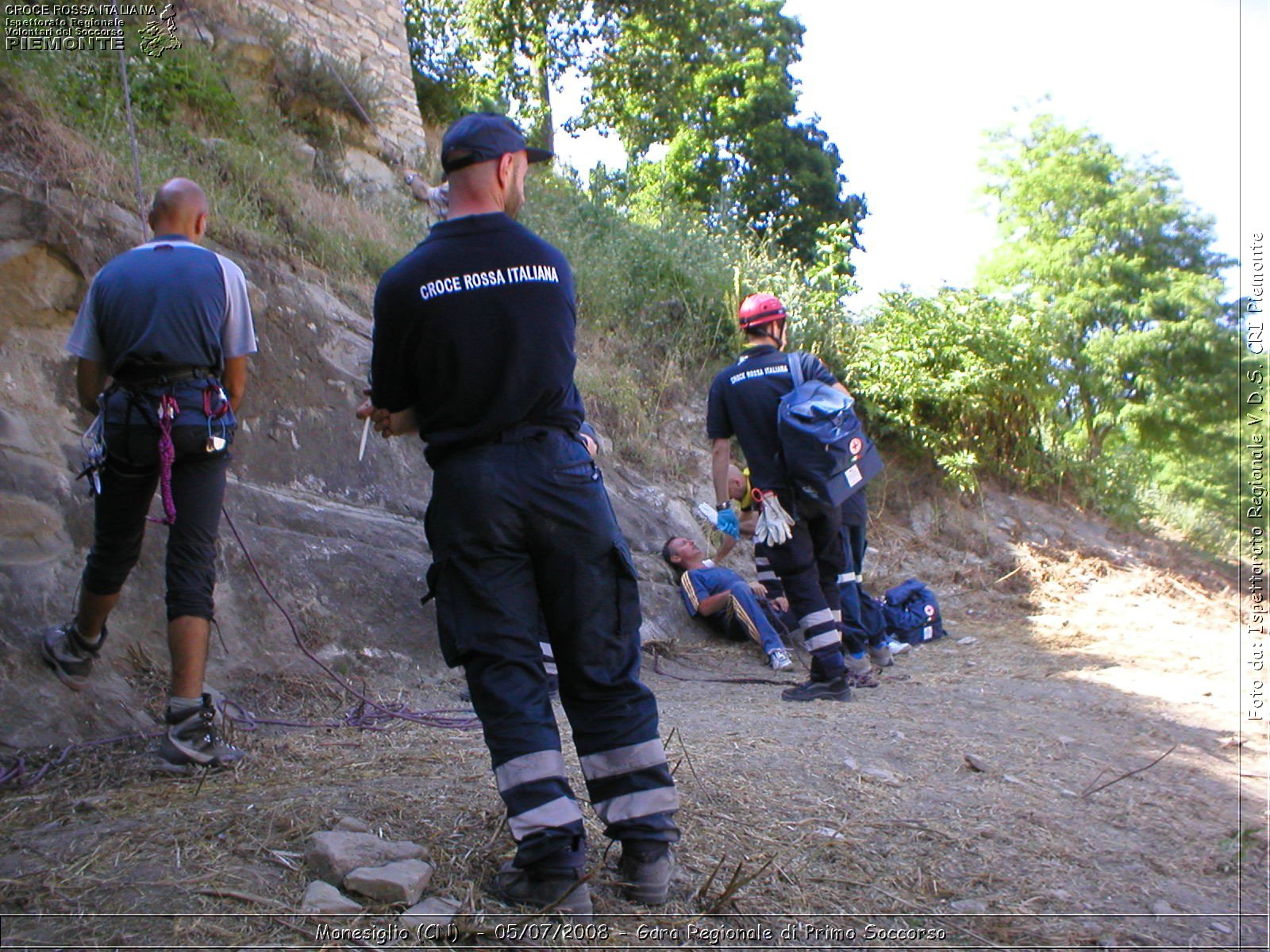 Monesiglio (CN)  - 05/07/2008 - Gara Regionale di Primo Soccorso -  Croce Rossa Italiana - Ispettorato Regionale Volontari del Soccorso Piemonte