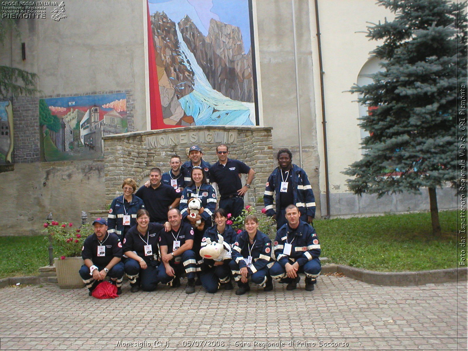 Monesiglio (CN)  - 05/07/2008 - Gara Regionale di Primo Soccorso -  Croce Rossa Italiana - Ispettorato Regionale Volontari del Soccorso Piemonte