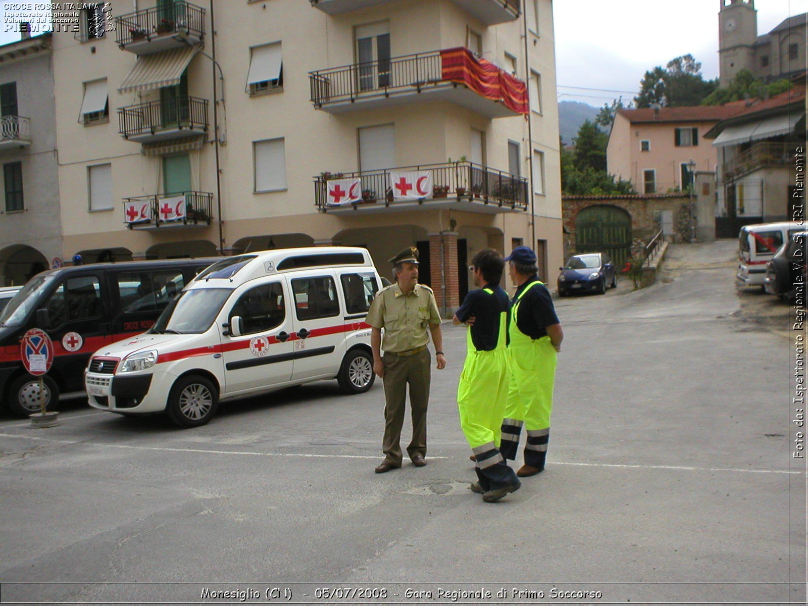 Monesiglio (CN)  - 05/07/2008 - Gara Regionale di Primo Soccorso -  Croce Rossa Italiana - Ispettorato Regionale Volontari del Soccorso Piemonte