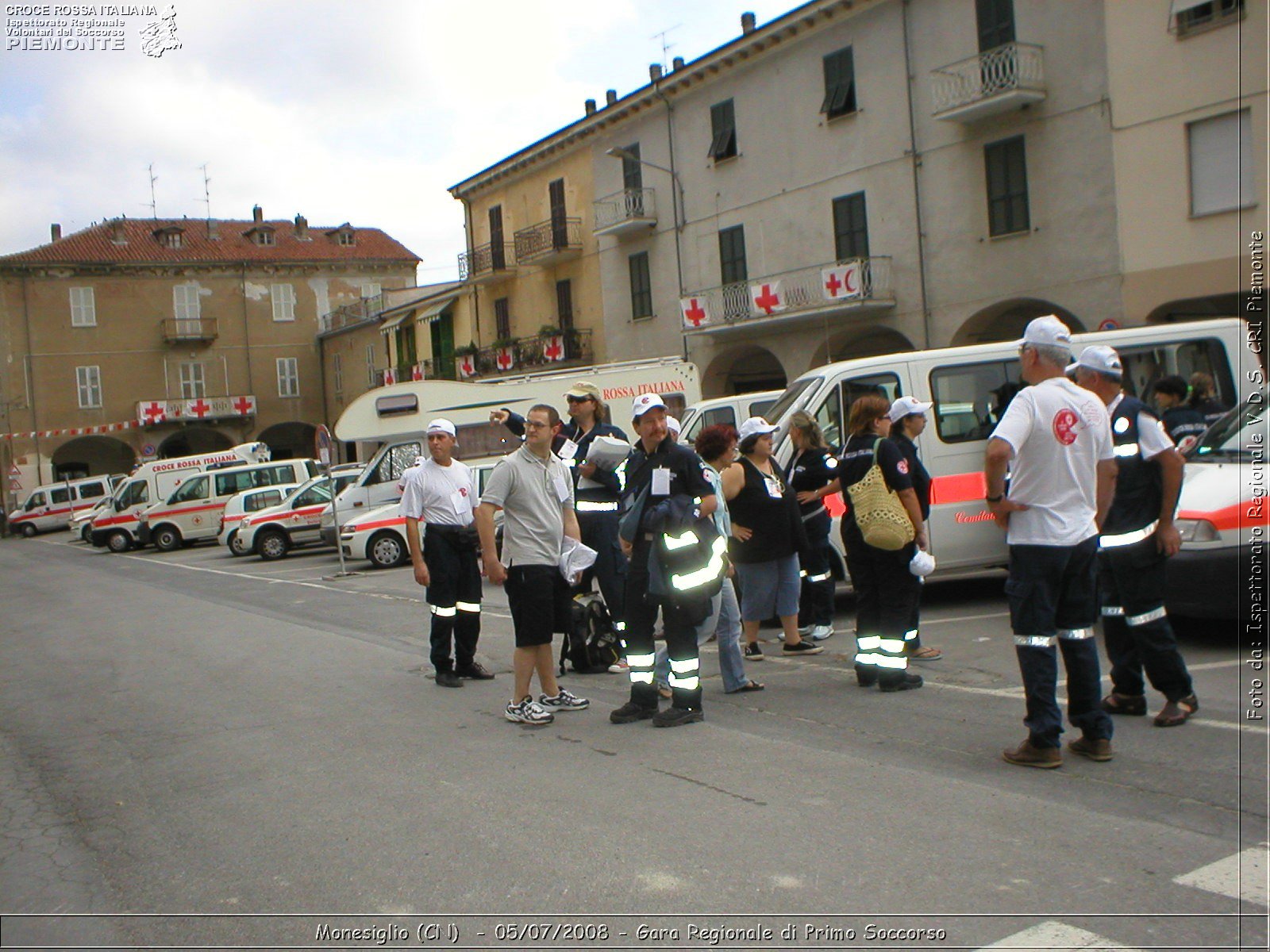 Monesiglio (CN)  - 05/07/2008 - Gara Regionale di Primo Soccorso -  Croce Rossa Italiana - Ispettorato Regionale Volontari del Soccorso Piemonte