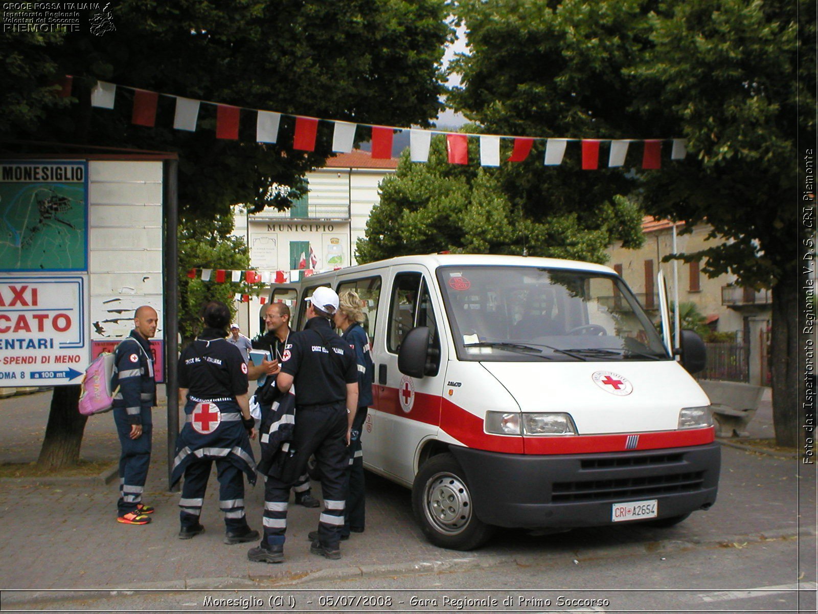 Monesiglio (CN)  - 05/07/2008 - Gara Regionale di Primo Soccorso -  Croce Rossa Italiana - Ispettorato Regionale Volontari del Soccorso Piemonte