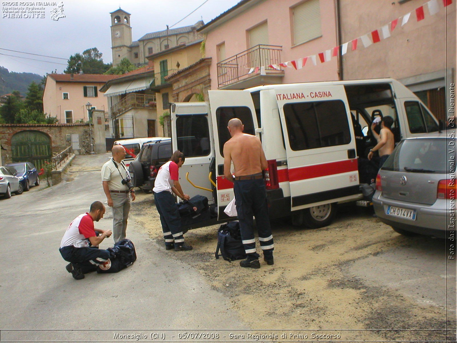 Monesiglio (CN)  - 05/07/2008 - Gara Regionale di Primo Soccorso -  Croce Rossa Italiana - Ispettorato Regionale Volontari del Soccorso Piemonte
