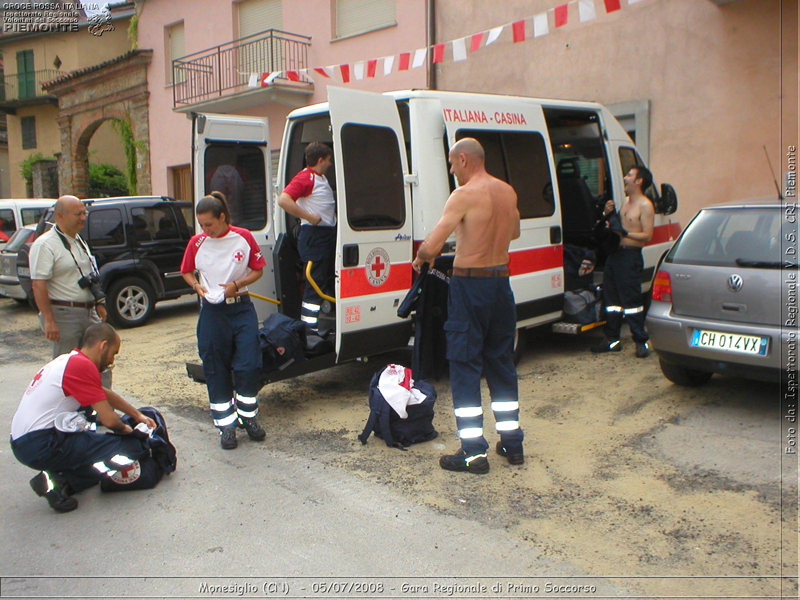 Monesiglio (CN)  - 05/07/2008 - Gara Regionale di Primo Soccorso -  Croce Rossa Italiana - Ispettorato Regionale Volontari del Soccorso Piemonte