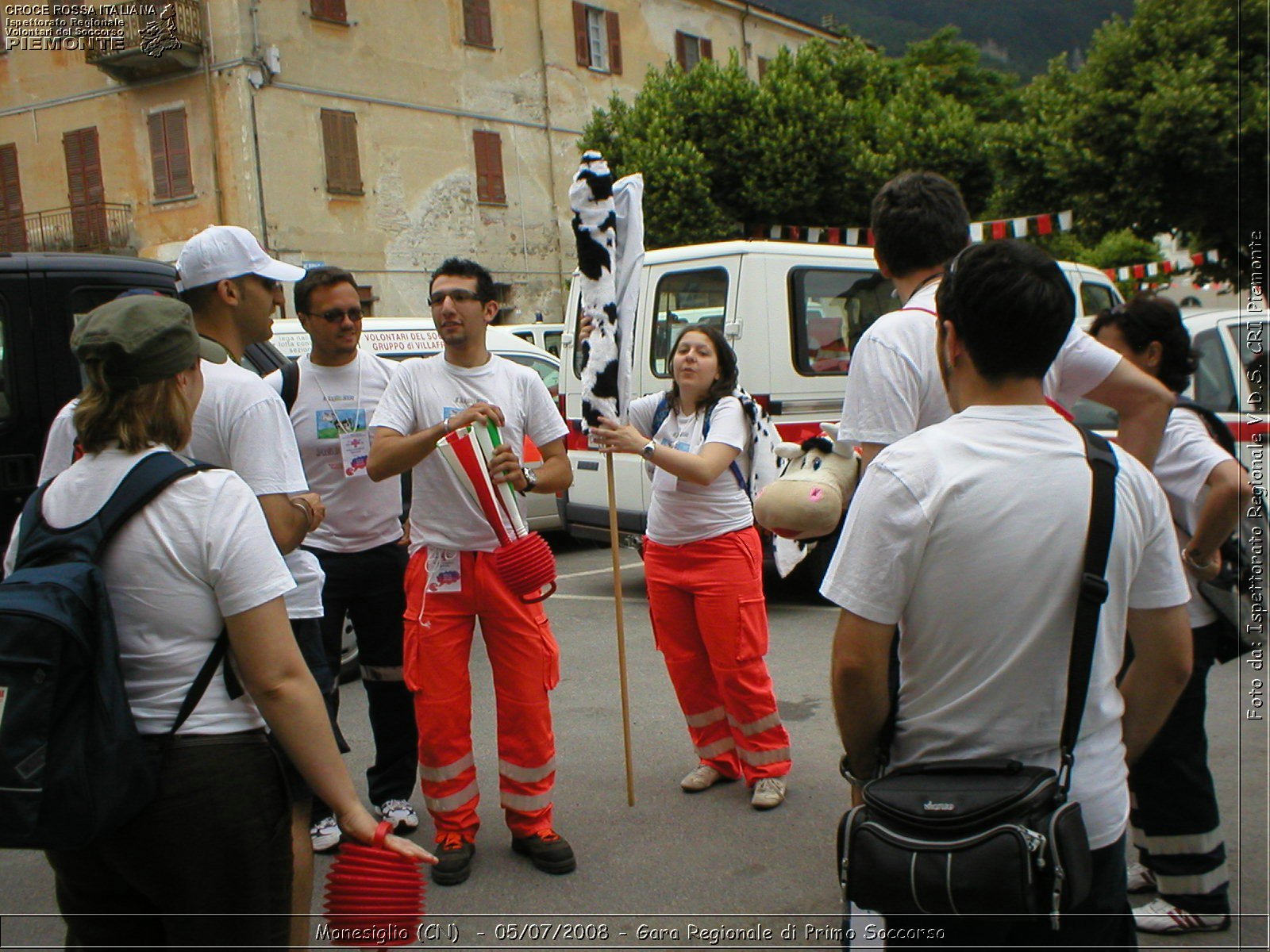 Monesiglio (CN)  - 05/07/2008 - Gara Regionale di Primo Soccorso -  Croce Rossa Italiana - Ispettorato Regionale Volontari del Soccorso Piemonte