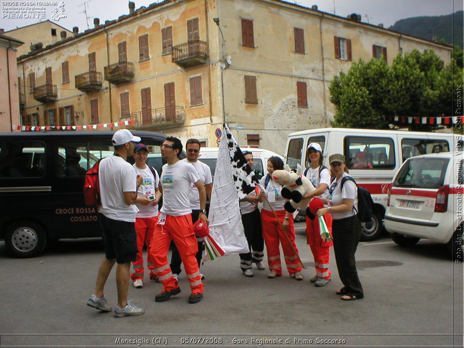 Monesiglio (CN)  - 05/07/2008 - Gara Regionale di Primo Soccorso -  Croce Rossa Italiana - Ispettorato Regionale Volontari del Soccorso Piemonte