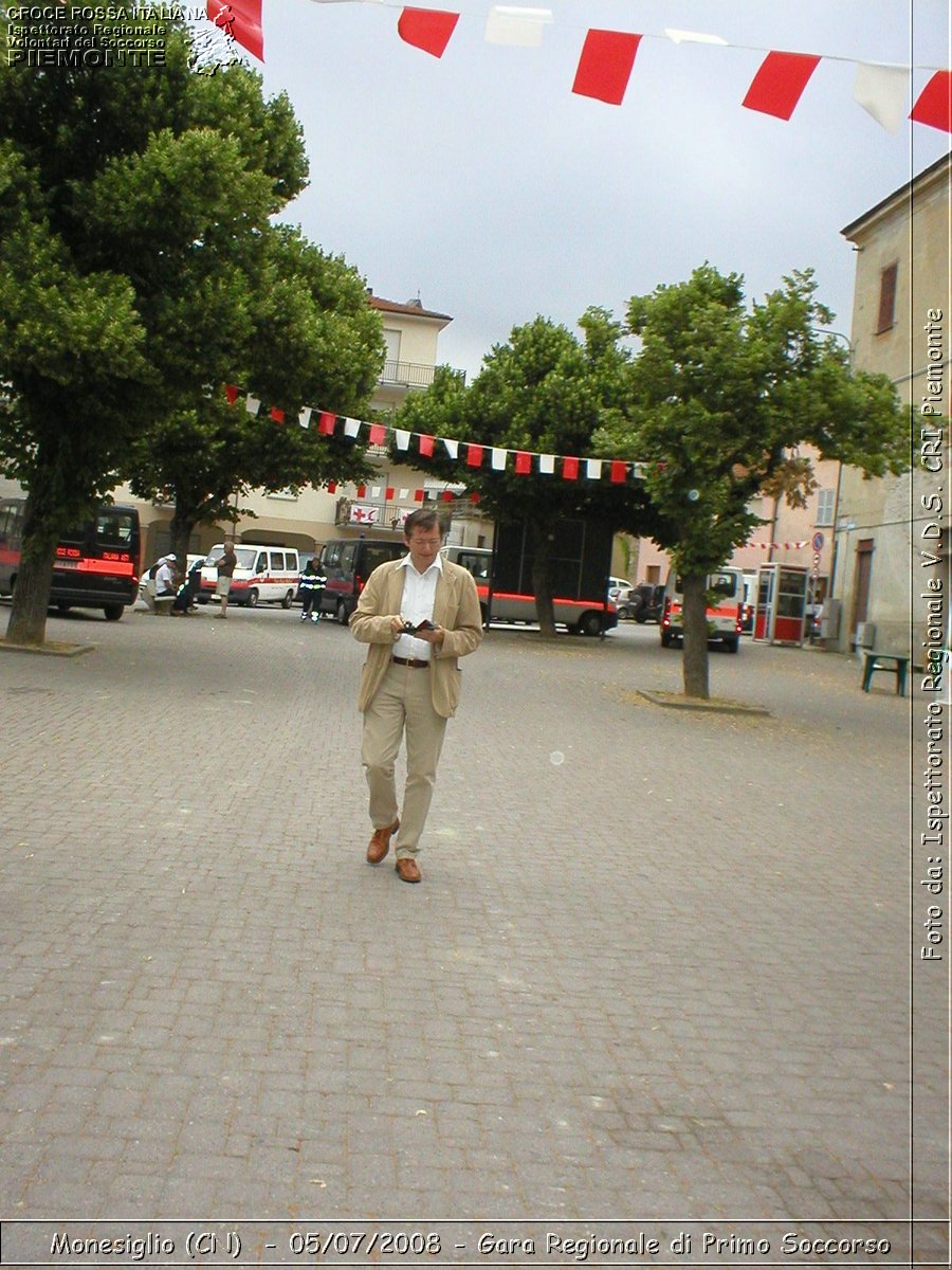 Monesiglio (CN)  - 05/07/2008 - Gara Regionale di Primo Soccorso -  Croce Rossa Italiana - Ispettorato Regionale Volontari del Soccorso Piemonte