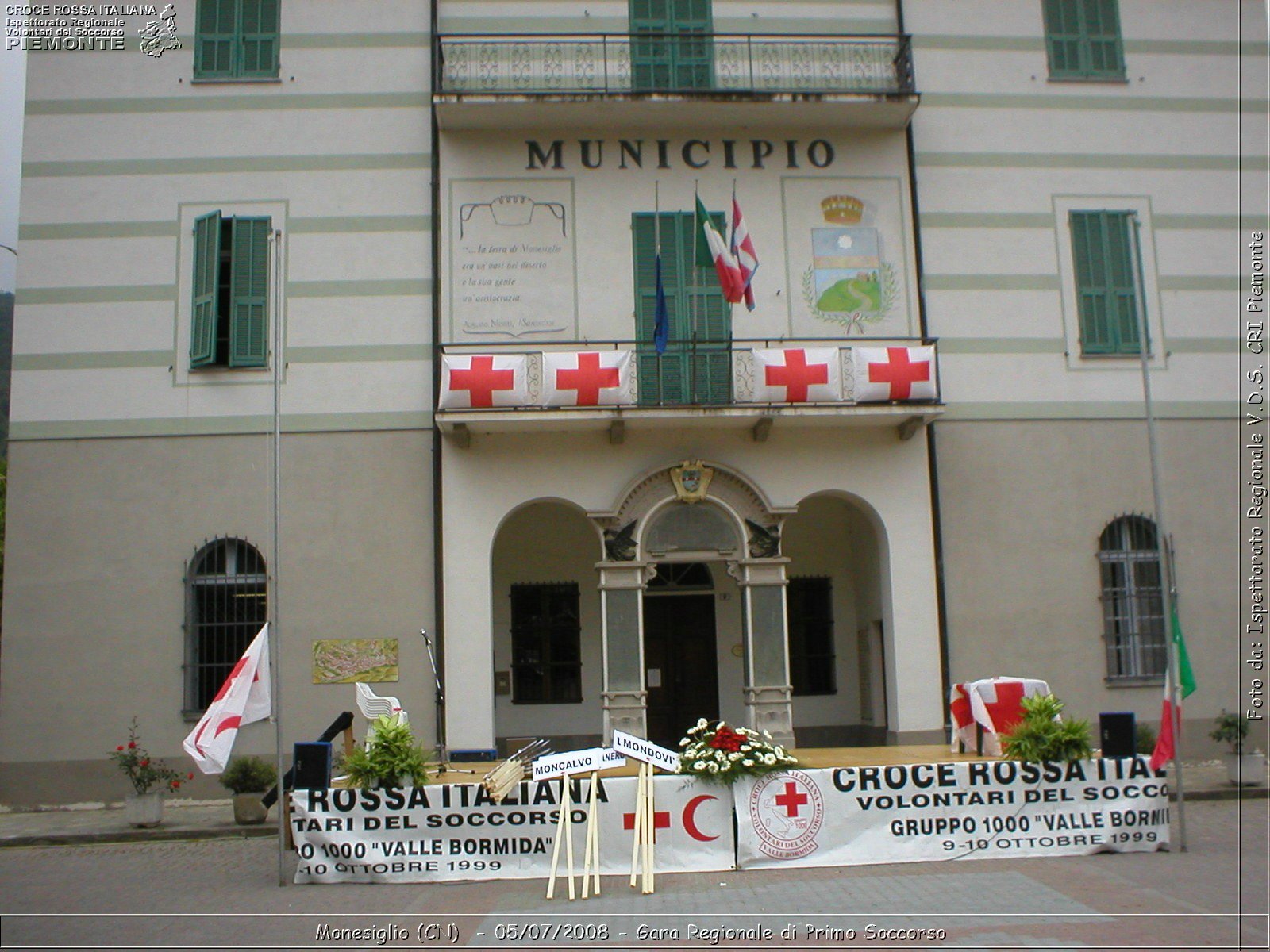 Monesiglio (CN)  - 05/07/2008 - Gara Regionale di Primo Soccorso -  Croce Rossa Italiana - Ispettorato Regionale Volontari del Soccorso Piemonte