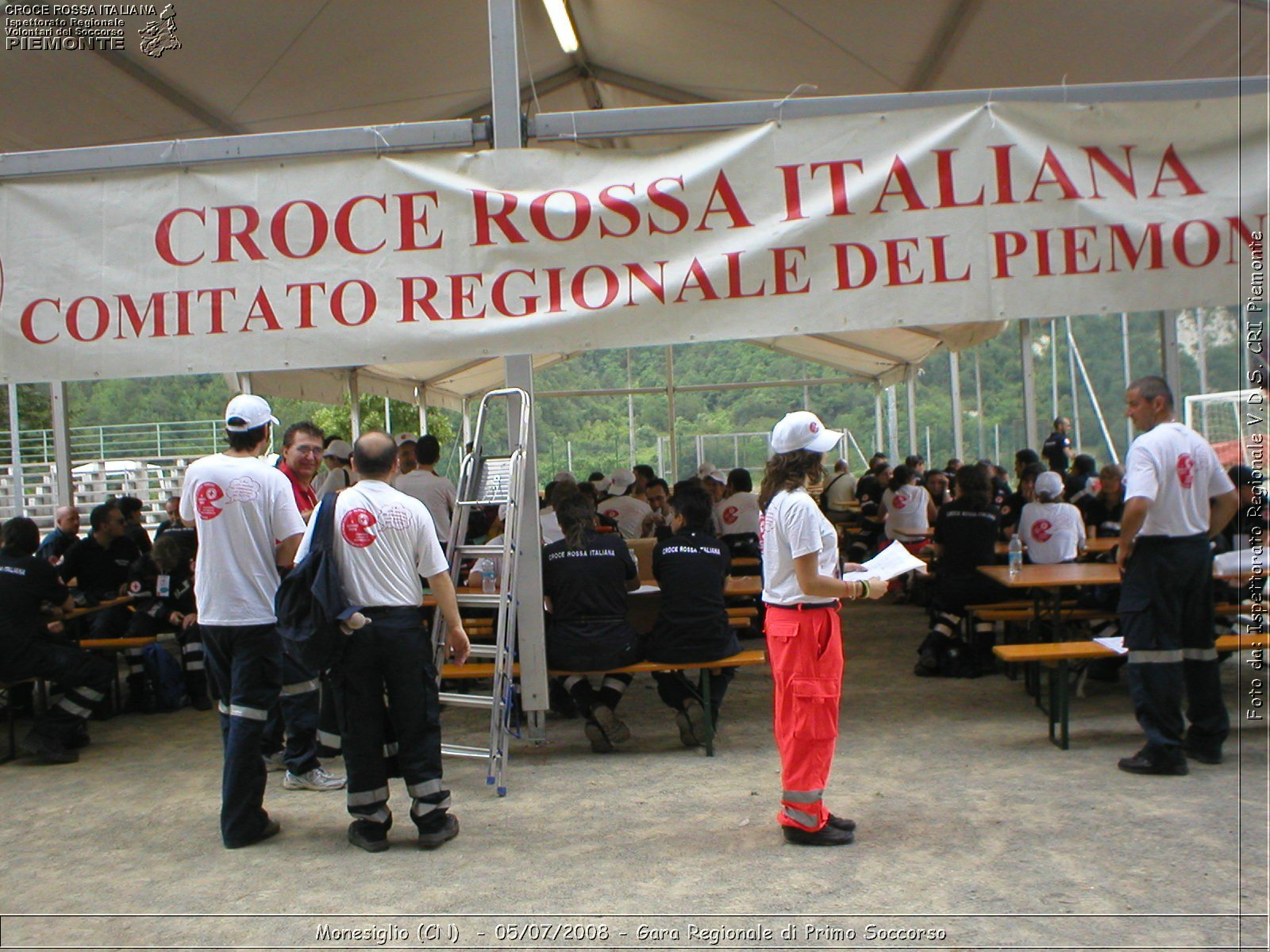 Monesiglio (CN)  - 05/07/2008 - Gara Regionale di Primo Soccorso -  Croce Rossa Italiana - Ispettorato Regionale Volontari del Soccorso Piemonte
