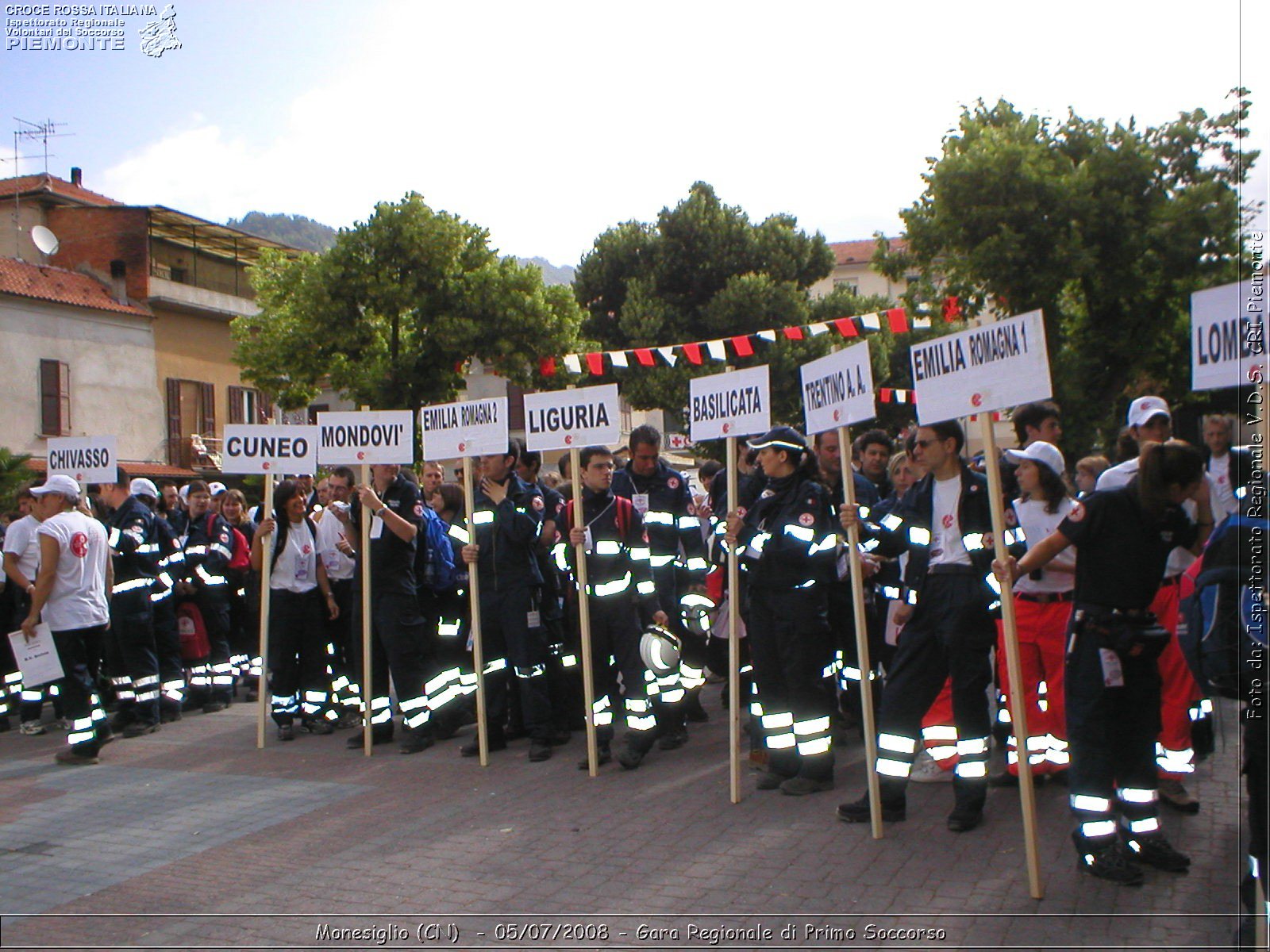 Monesiglio (CN)  - 05/07/2008 - Gara Regionale di Primo Soccorso -  Croce Rossa Italiana - Ispettorato Regionale Volontari del Soccorso Piemonte