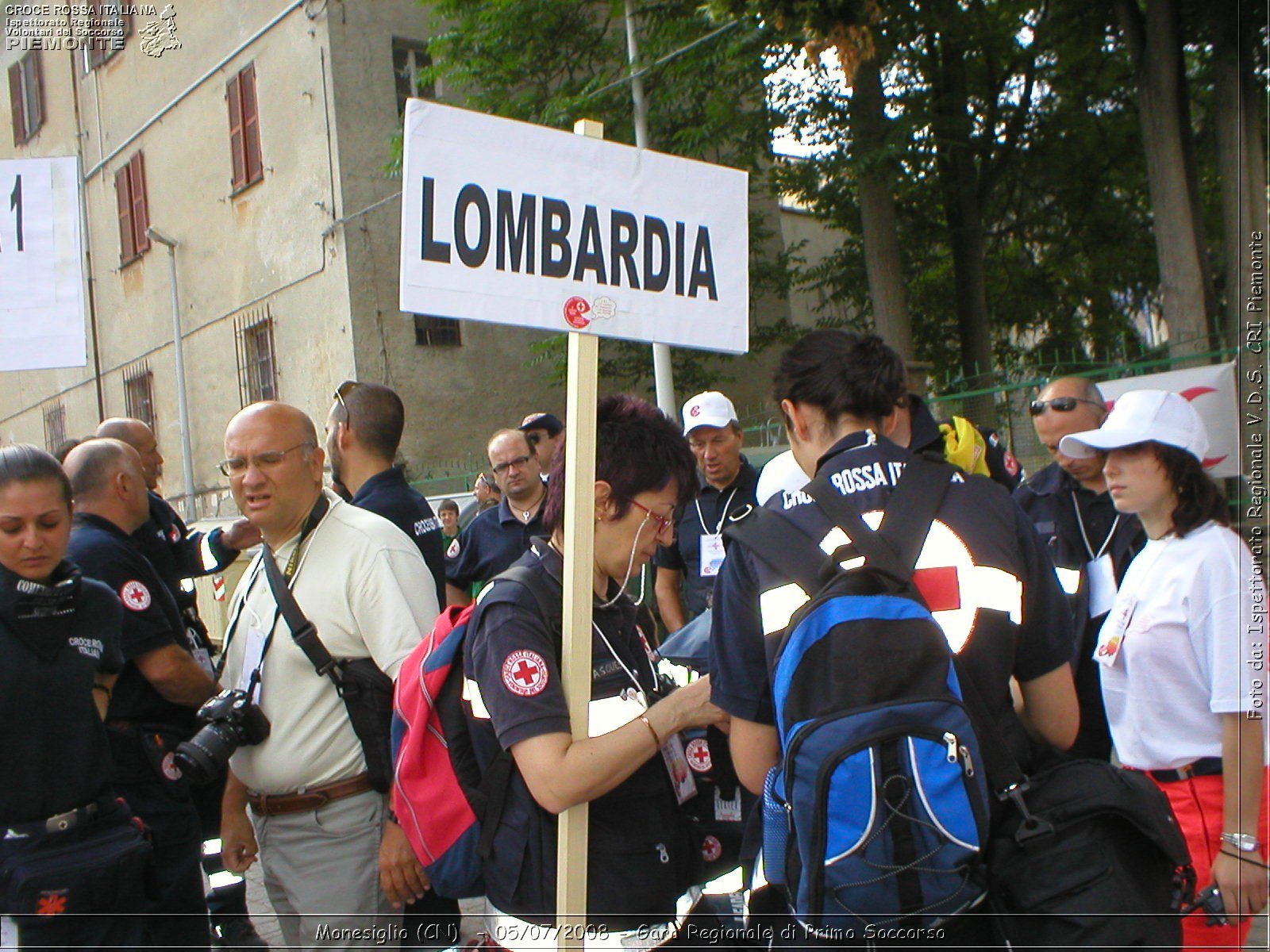 Monesiglio (CN)  - 05/07/2008 - Gara Regionale di Primo Soccorso -  Croce Rossa Italiana - Ispettorato Regionale Volontari del Soccorso Piemonte