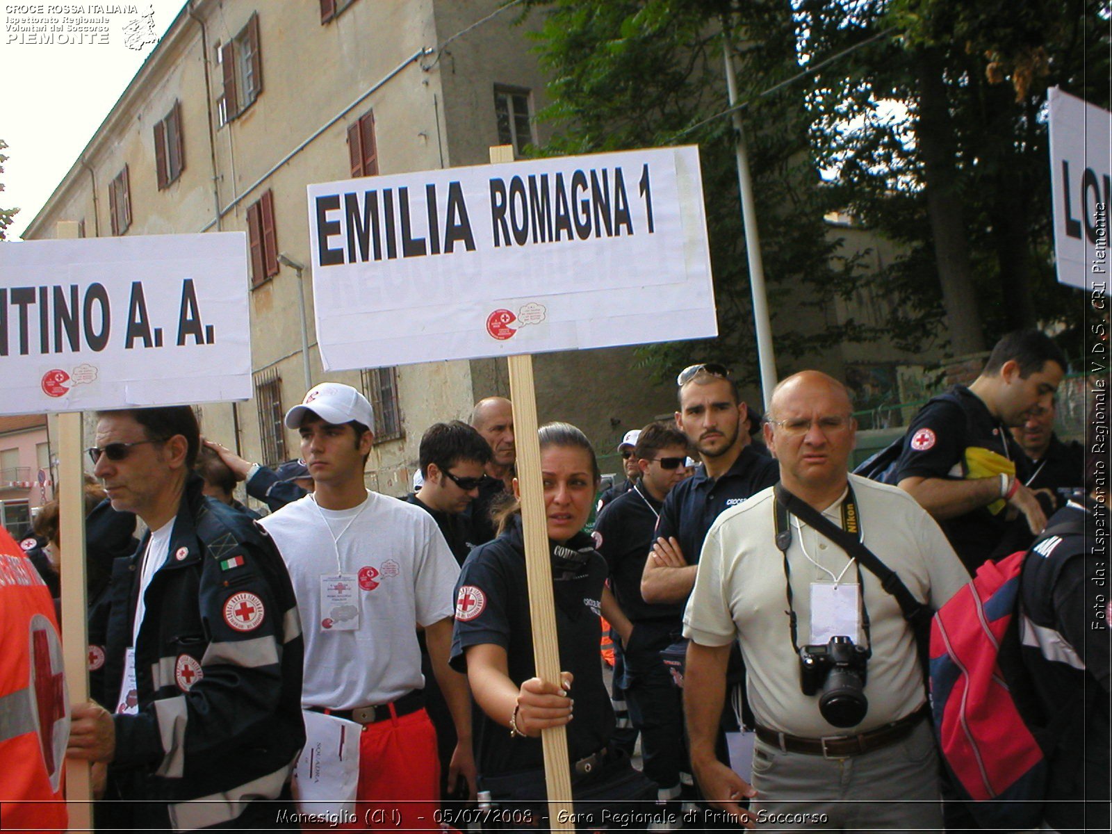 Monesiglio (CN)  - 05/07/2008 - Gara Regionale di Primo Soccorso -  Croce Rossa Italiana - Ispettorato Regionale Volontari del Soccorso Piemonte