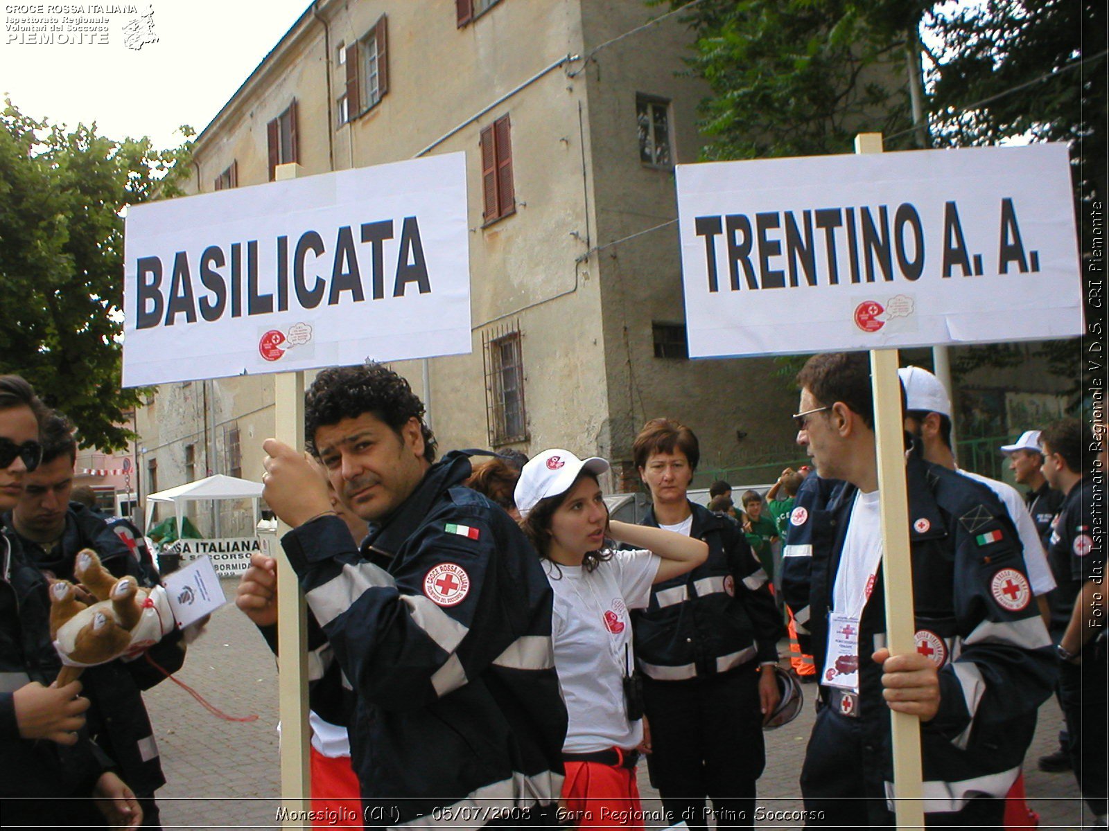 Monesiglio (CN)  - 05/07/2008 - Gara Regionale di Primo Soccorso -  Croce Rossa Italiana - Ispettorato Regionale Volontari del Soccorso Piemonte