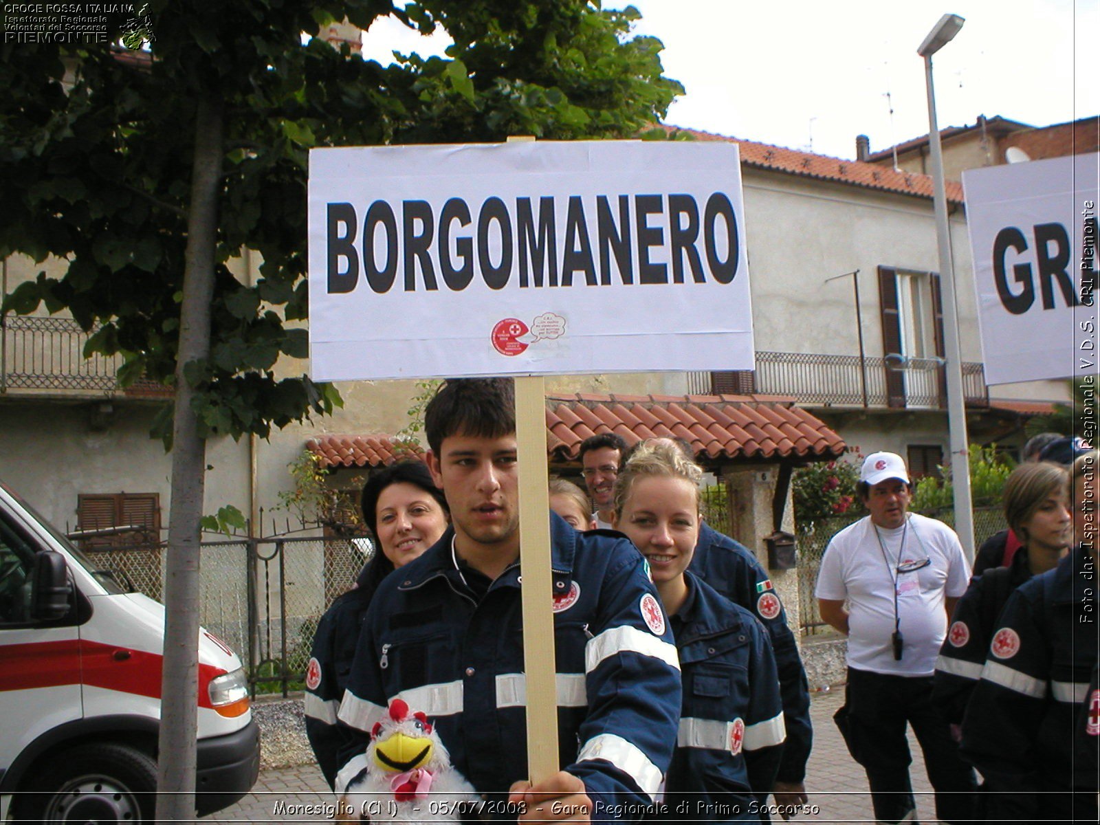 Monesiglio (CN)  - 05/07/2008 - Gara Regionale di Primo Soccorso -  Croce Rossa Italiana - Ispettorato Regionale Volontari del Soccorso Piemonte