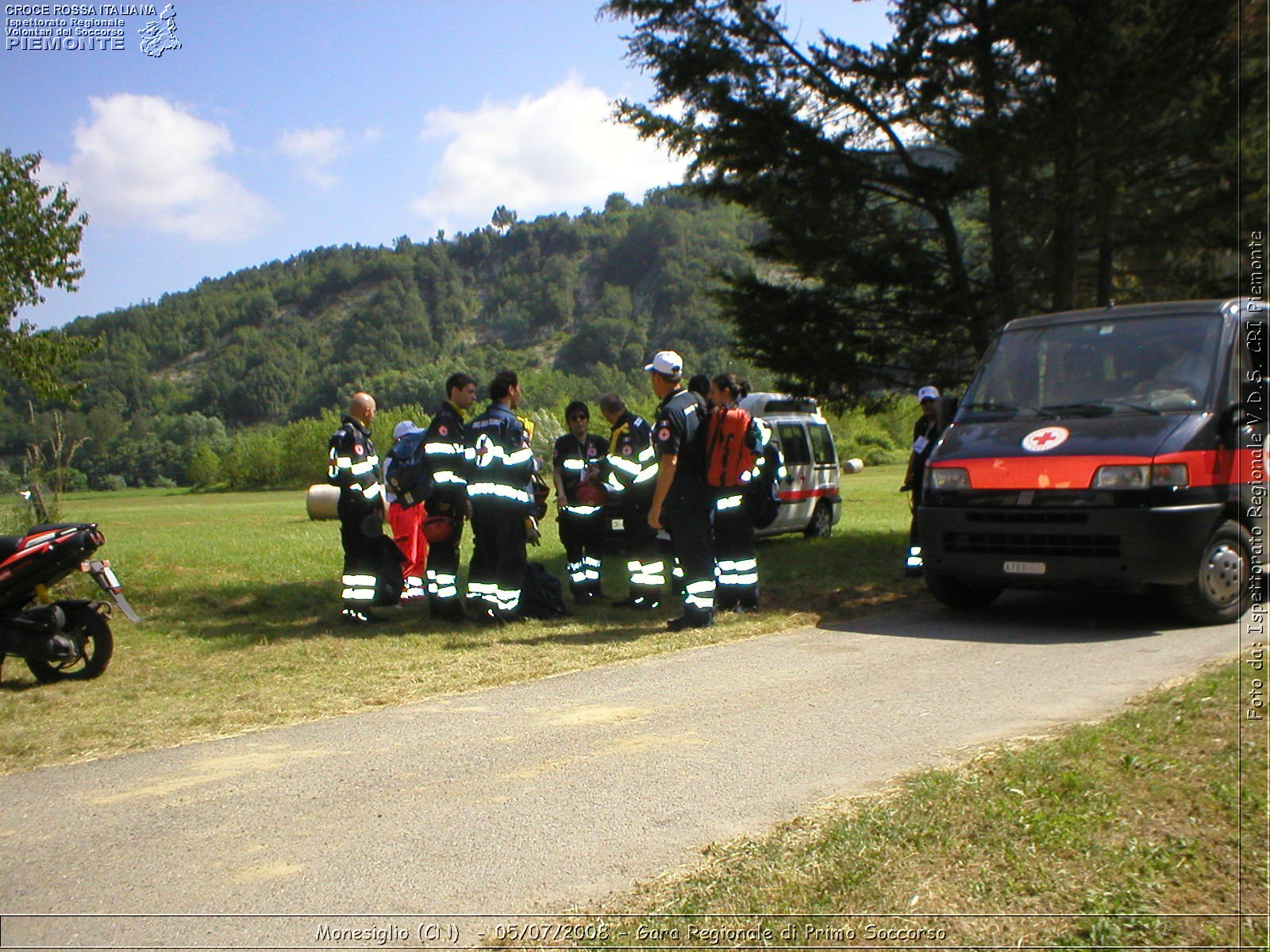 Monesiglio (CN)  - 05/07/2008 - Gara Regionale di Primo Soccorso -  Croce Rossa Italiana - Ispettorato Regionale Volontari del Soccorso Piemonte