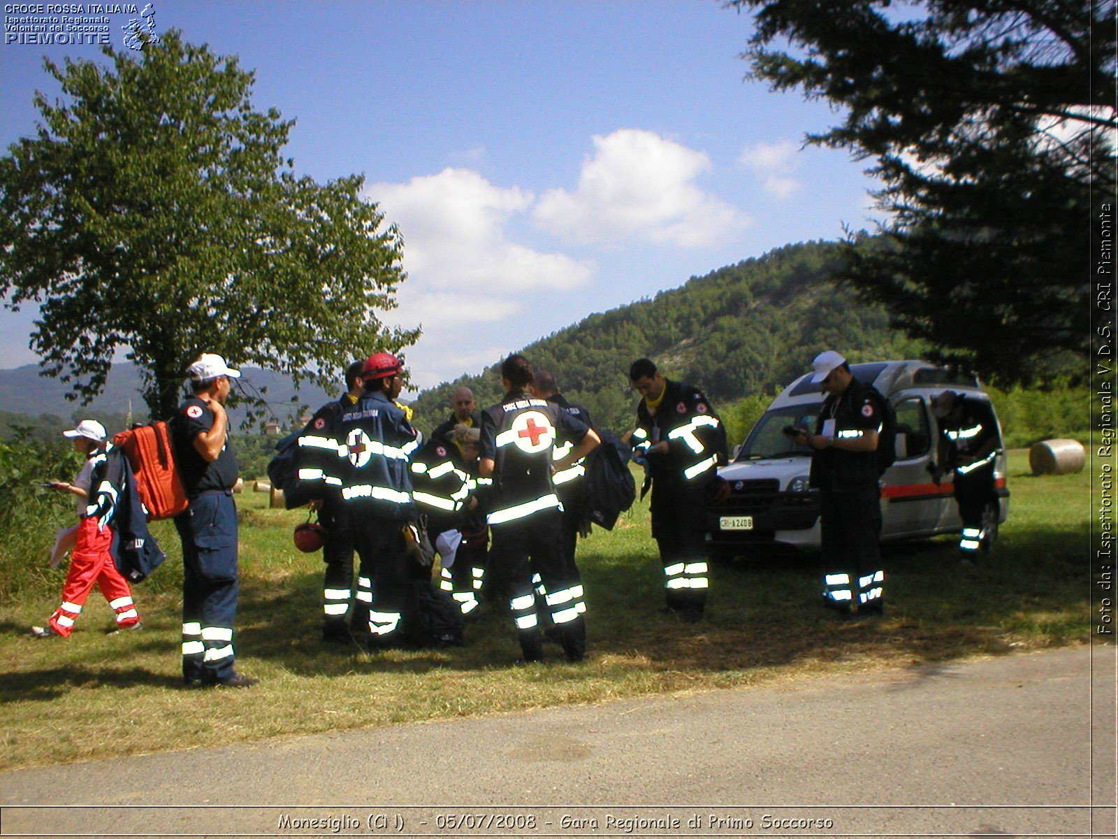 Monesiglio (CN)  - 05/07/2008 - Gara Regionale di Primo Soccorso -  Croce Rossa Italiana - Ispettorato Regionale Volontari del Soccorso Piemonte