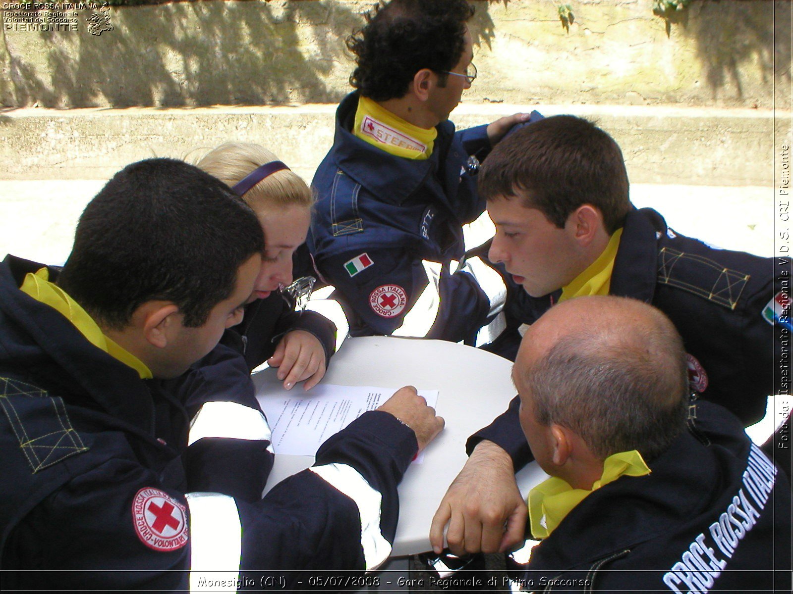 Monesiglio (CN)  - 05/07/2008 - Gara Regionale di Primo Soccorso -  Croce Rossa Italiana - Ispettorato Regionale Volontari del Soccorso Piemonte