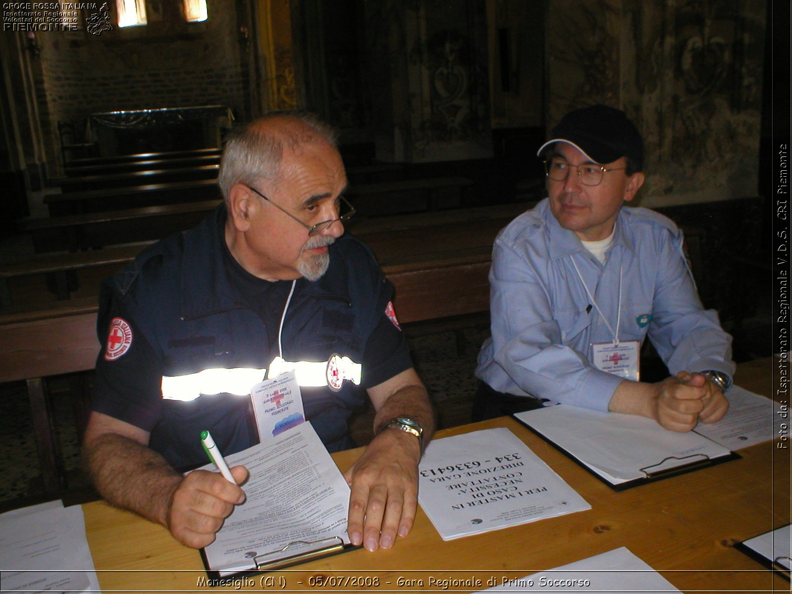Monesiglio (CN)  - 05/07/2008 - Gara Regionale di Primo Soccorso -  Croce Rossa Italiana - Ispettorato Regionale Volontari del Soccorso Piemonte