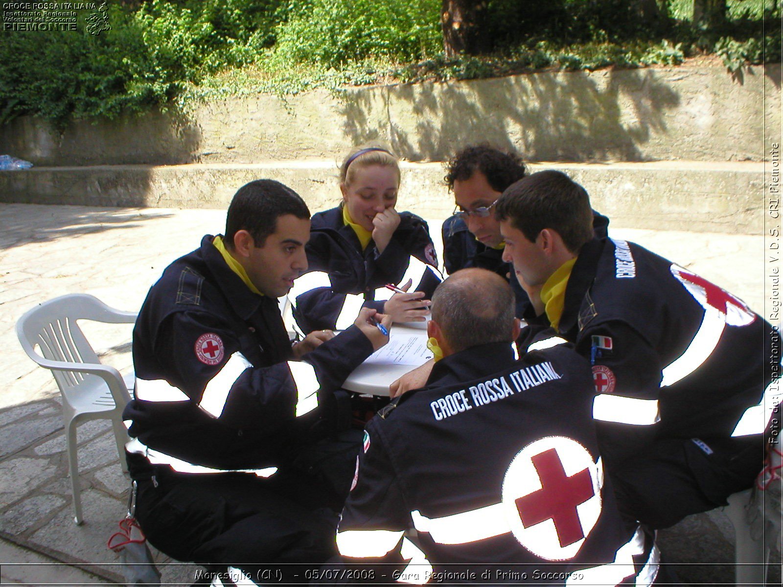 Monesiglio (CN)  - 05/07/2008 - Gara Regionale di Primo Soccorso -  Croce Rossa Italiana - Ispettorato Regionale Volontari del Soccorso Piemonte