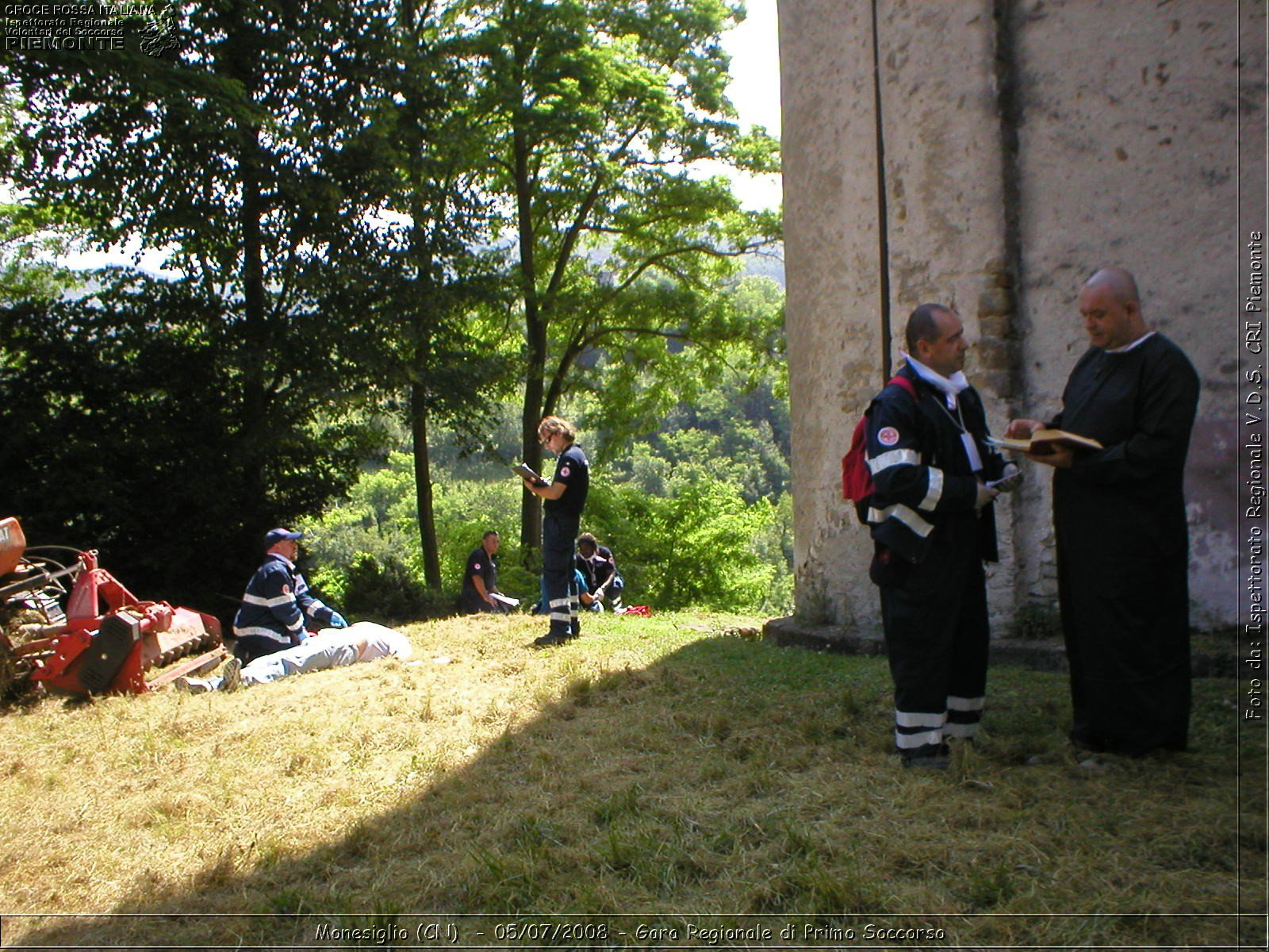 Monesiglio (CN)  - 05/07/2008 - Gara Regionale di Primo Soccorso -  Croce Rossa Italiana - Ispettorato Regionale Volontari del Soccorso Piemonte