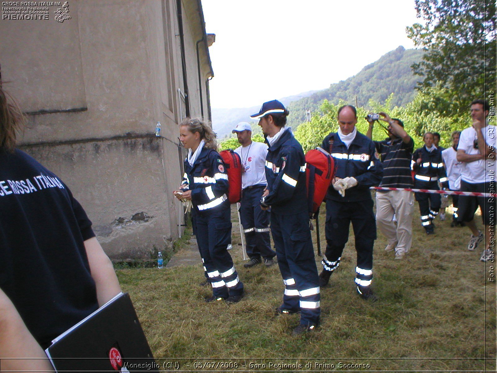 Monesiglio (CN)  - 05/07/2008 - Gara Regionale di Primo Soccorso -  Croce Rossa Italiana - Ispettorato Regionale Volontari del Soccorso Piemonte