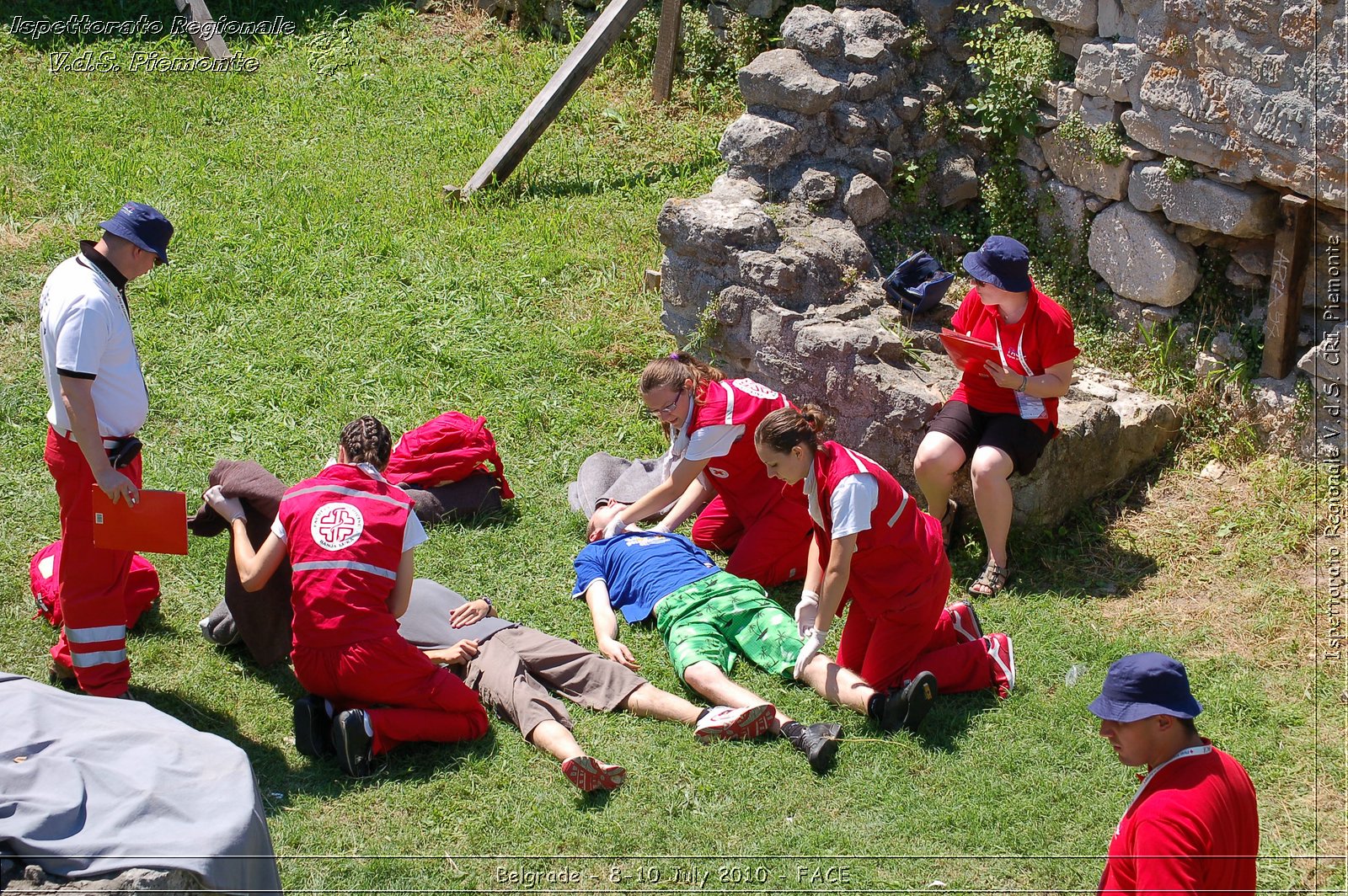 FACE 2010 - First Aid Convention in Europe 8-11 July 2010 Belgrade -  Croce Rossa Italiana - Ispettorato Regionale Volontari del Soccorso Piemonte