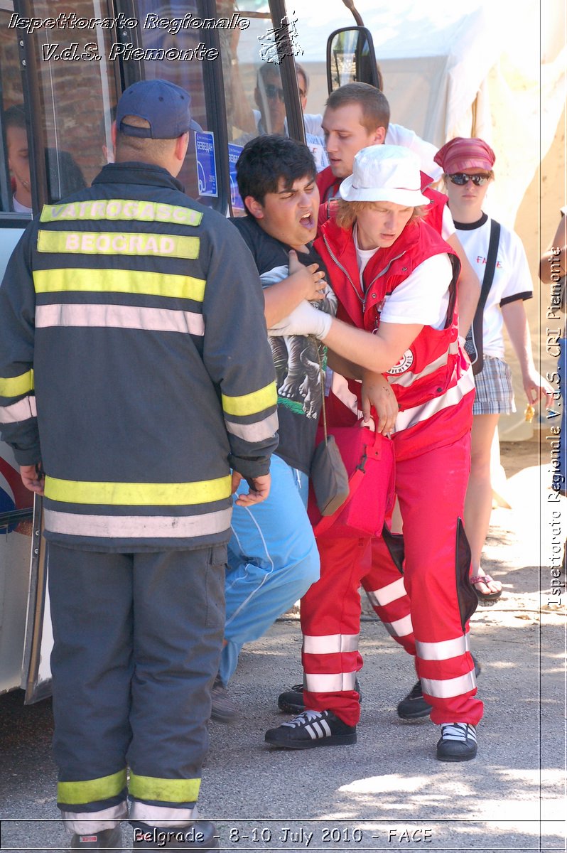FACE 2010 - First Aid Convention in Europe 8-11 July 2010 Belgrade -  Croce Rossa Italiana - Ispettorato Regionale Volontari del Soccorso Piemonte