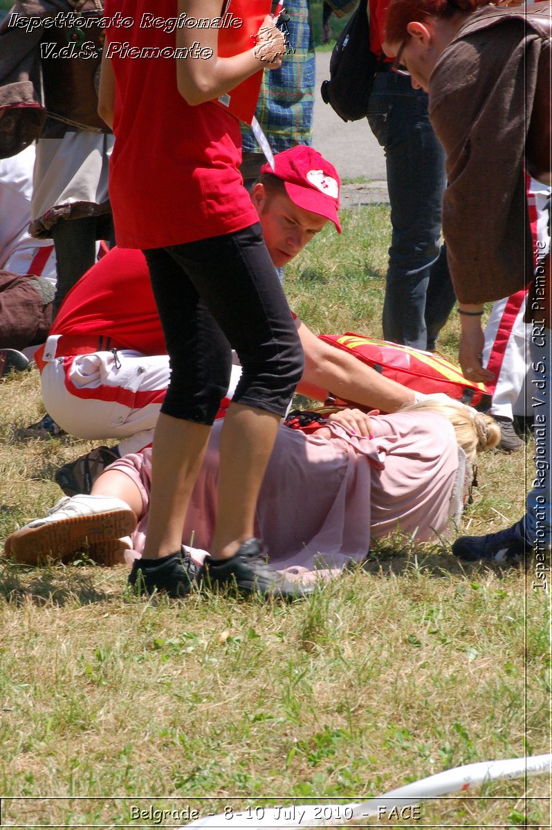 FACE 2010 - First Aid Convention in Europe 8-11 July 2010 Belgrade -  Croce Rossa Italiana - Ispettorato Regionale Volontari del Soccorso Piemonte