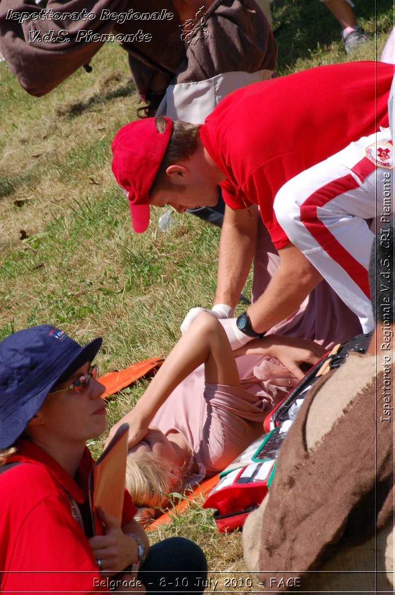 FACE 2010 - First Aid Convention in Europe 8-11 July 2010 Belgrade -  Croce Rossa Italiana - Ispettorato Regionale Volontari del Soccorso Piemonte