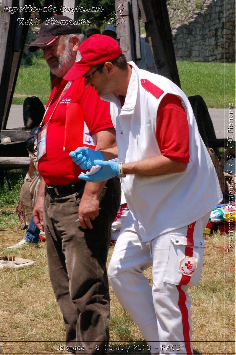 FACE 2010 - First Aid Convention in Europe 8-11 July 2010 Belgrade -  Croce Rossa Italiana - Ispettorato Regionale Volontari del Soccorso Piemonte