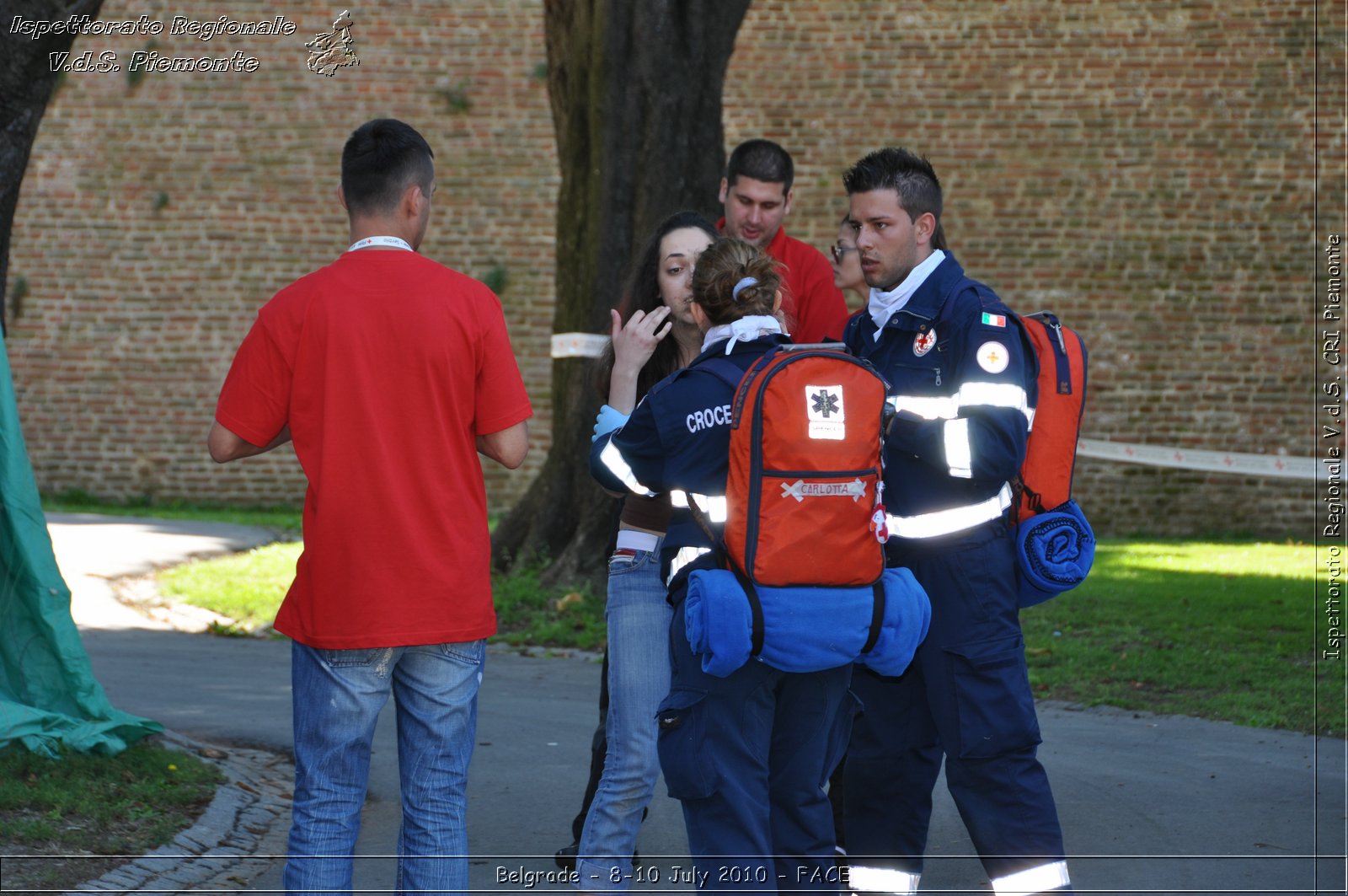 FACE 2010 - First Aid Convention in Europe 8-11 July 2010 Belgrade -  Croce Rossa Italiana - Ispettorato Regionale Volontari del Soccorso Piemonte