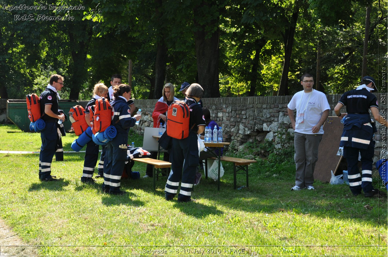 FACE 2010 - First Aid Convention in Europe 8-11 July 2010 Belgrade -  Croce Rossa Italiana - Ispettorato Regionale Volontari del Soccorso Piemonte
