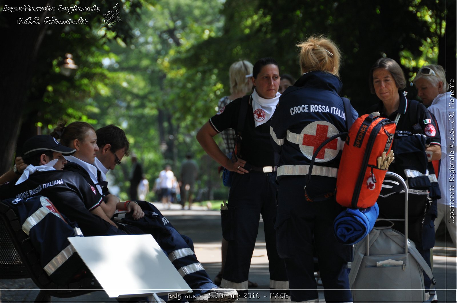 FACE 2010 - First Aid Convention in Europe 8-11 July 2010 Belgrade -  Croce Rossa Italiana - Ispettorato Regionale Volontari del Soccorso Piemonte