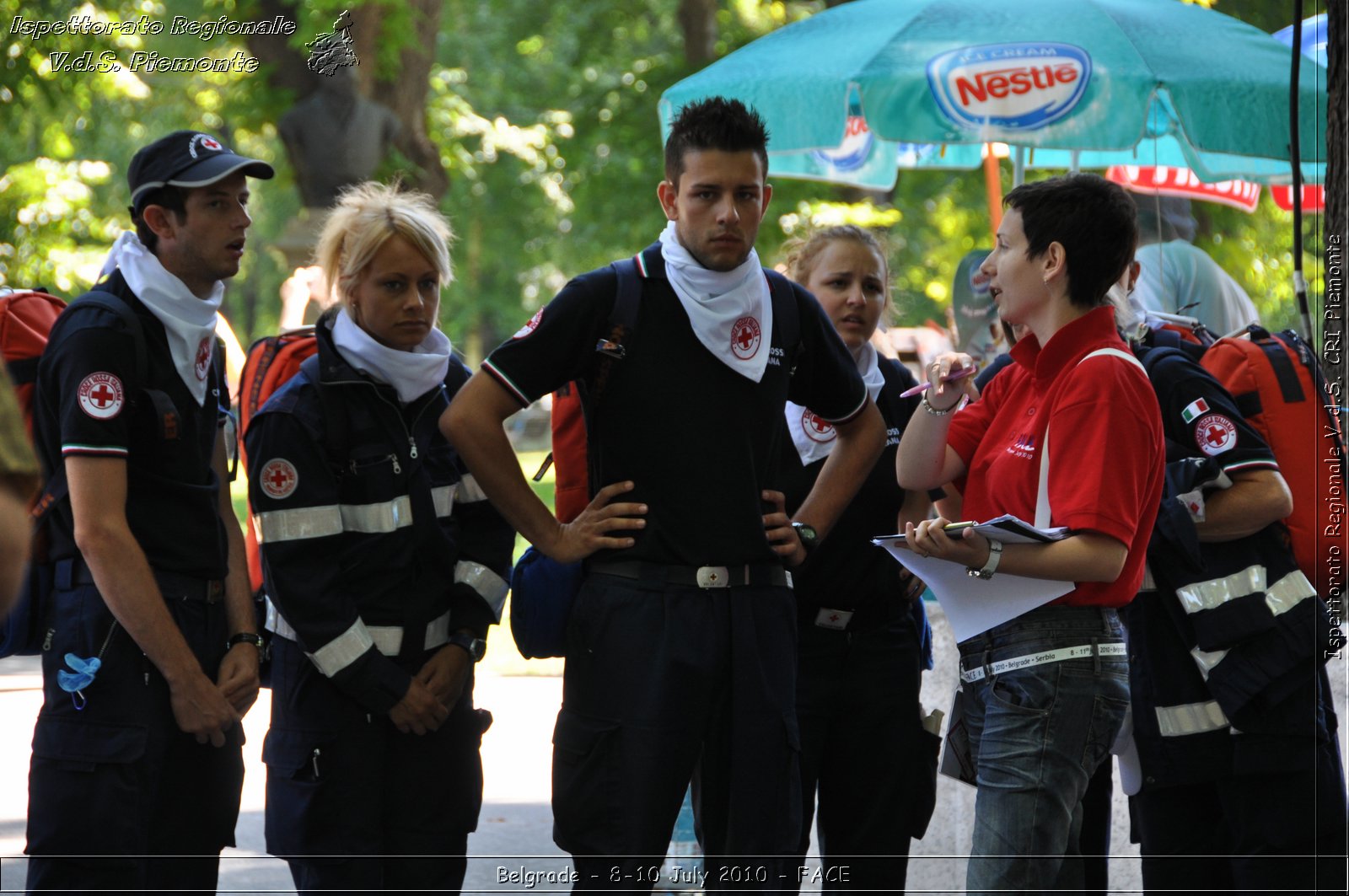 FACE 2010 - First Aid Convention in Europe 8-11 July 2010 Belgrade -  Croce Rossa Italiana - Ispettorato Regionale Volontari del Soccorso Piemonte