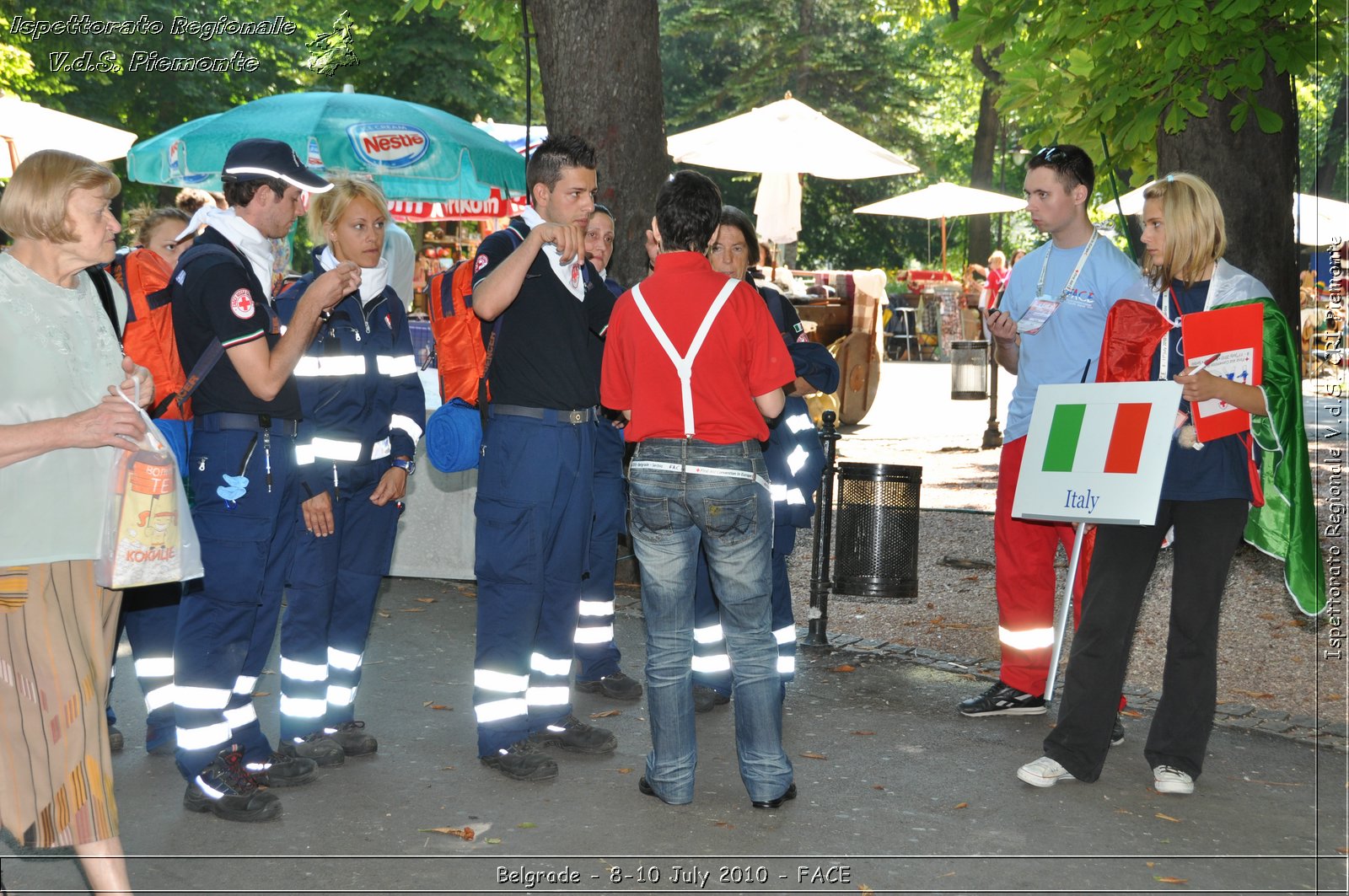 FACE 2010 - First Aid Convention in Europe 8-11 July 2010 Belgrade -  Croce Rossa Italiana - Ispettorato Regionale Volontari del Soccorso Piemonte