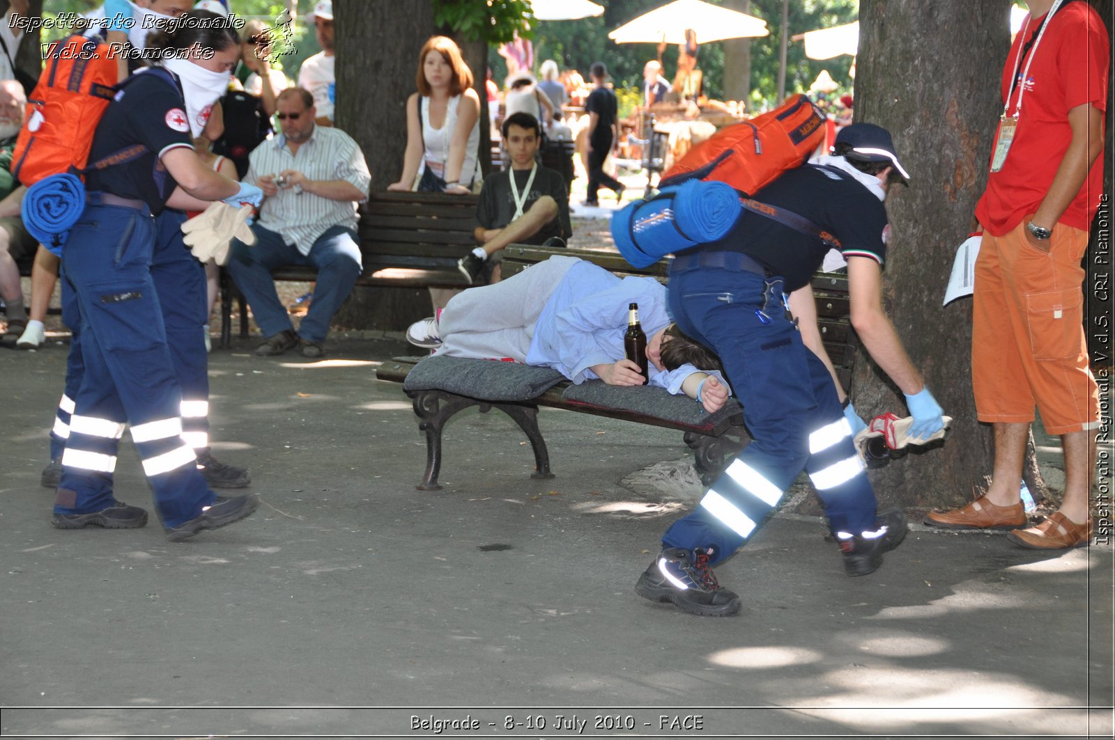 FACE 2010 - First Aid Convention in Europe 8-11 July 2010 Belgrade -  Croce Rossa Italiana - Ispettorato Regionale Volontari del Soccorso Piemonte