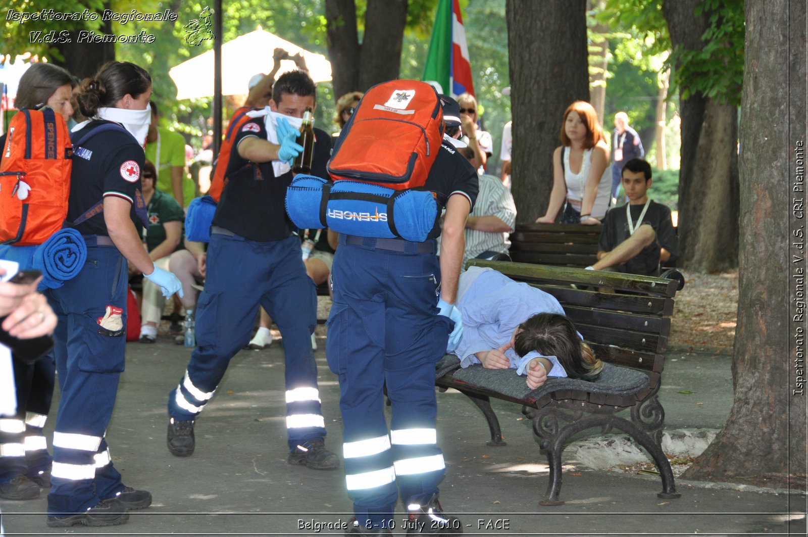 FACE 2010 - First Aid Convention in Europe 8-11 July 2010 Belgrade -  Croce Rossa Italiana - Ispettorato Regionale Volontari del Soccorso Piemonte