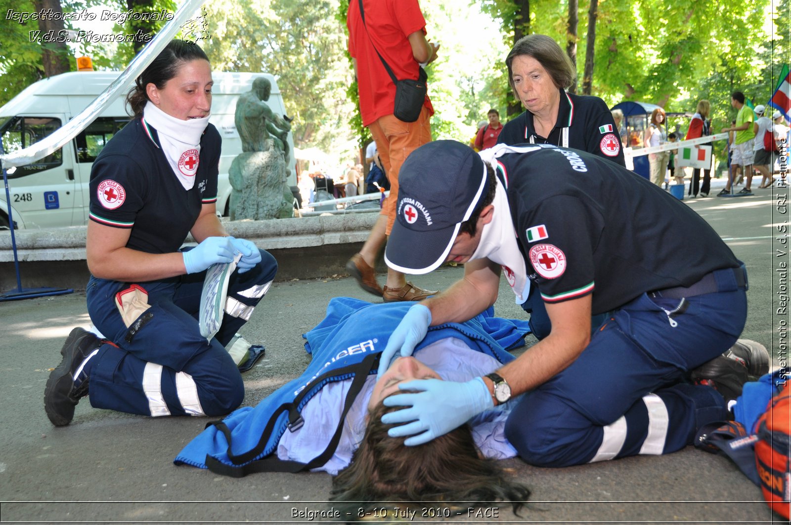 FACE 2010 - First Aid Convention in Europe 8-11 July 2010 Belgrade -  Croce Rossa Italiana - Ispettorato Regionale Volontari del Soccorso Piemonte