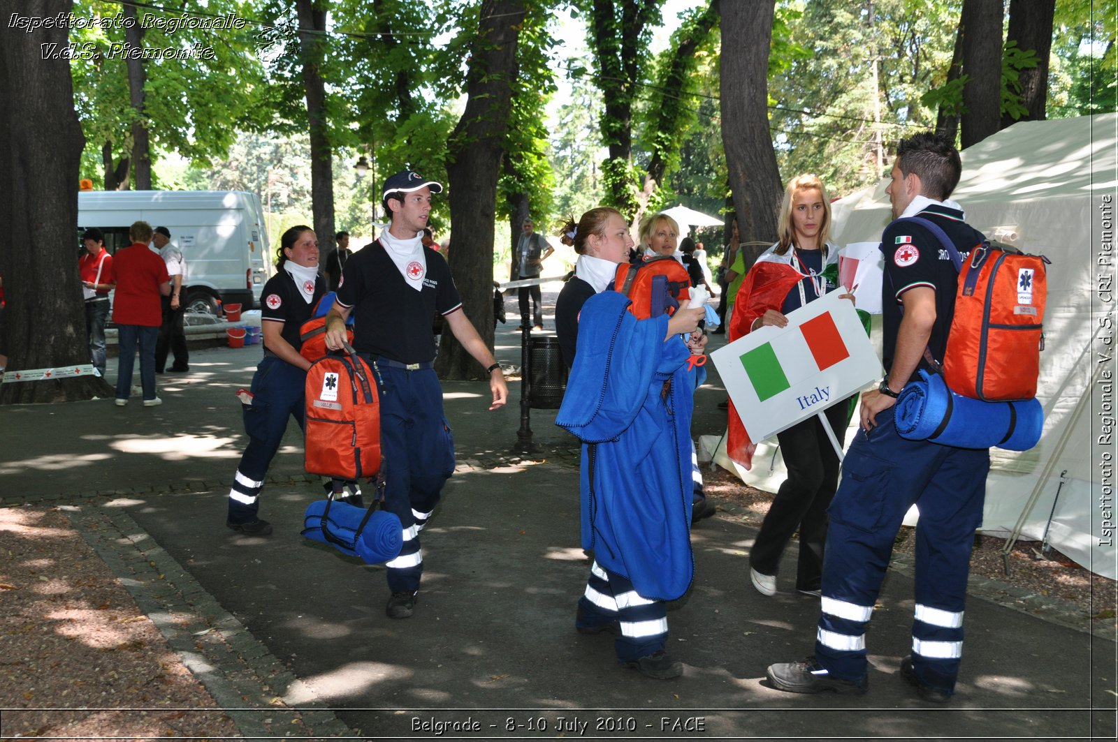 FACE 2010 - First Aid Convention in Europe 8-11 July 2010 Belgrade -  Croce Rossa Italiana - Ispettorato Regionale Volontari del Soccorso Piemonte