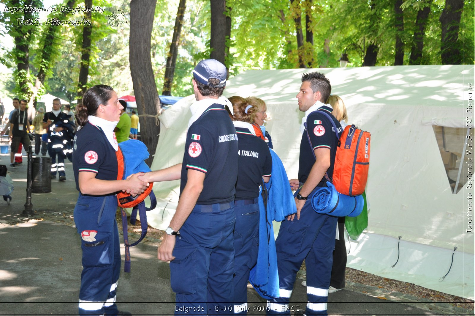 FACE 2010 - First Aid Convention in Europe 8-11 July 2010 Belgrade -  Croce Rossa Italiana - Ispettorato Regionale Volontari del Soccorso Piemonte