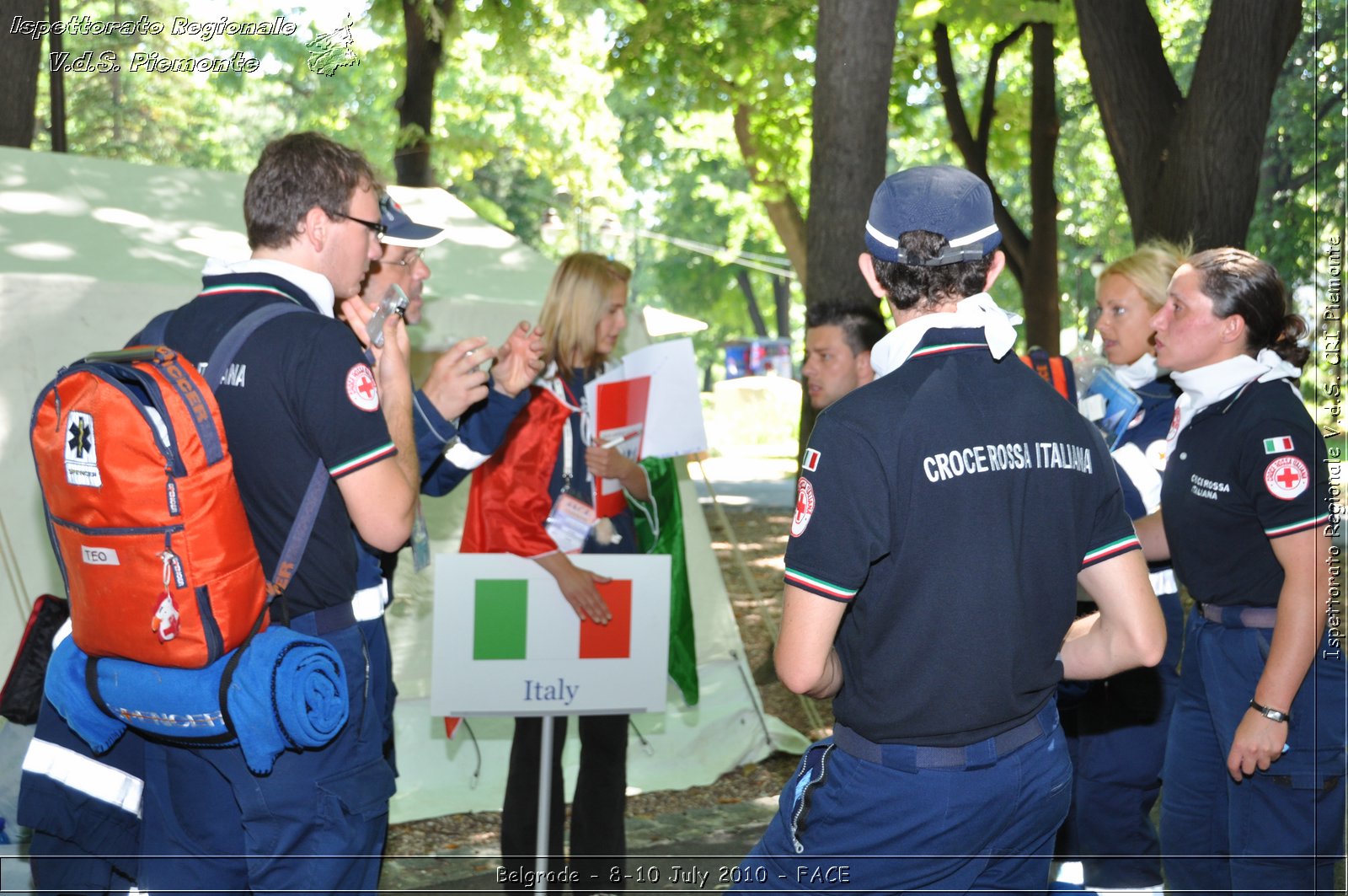 FACE 2010 - First Aid Convention in Europe 8-11 July 2010 Belgrade -  Croce Rossa Italiana - Ispettorato Regionale Volontari del Soccorso Piemonte