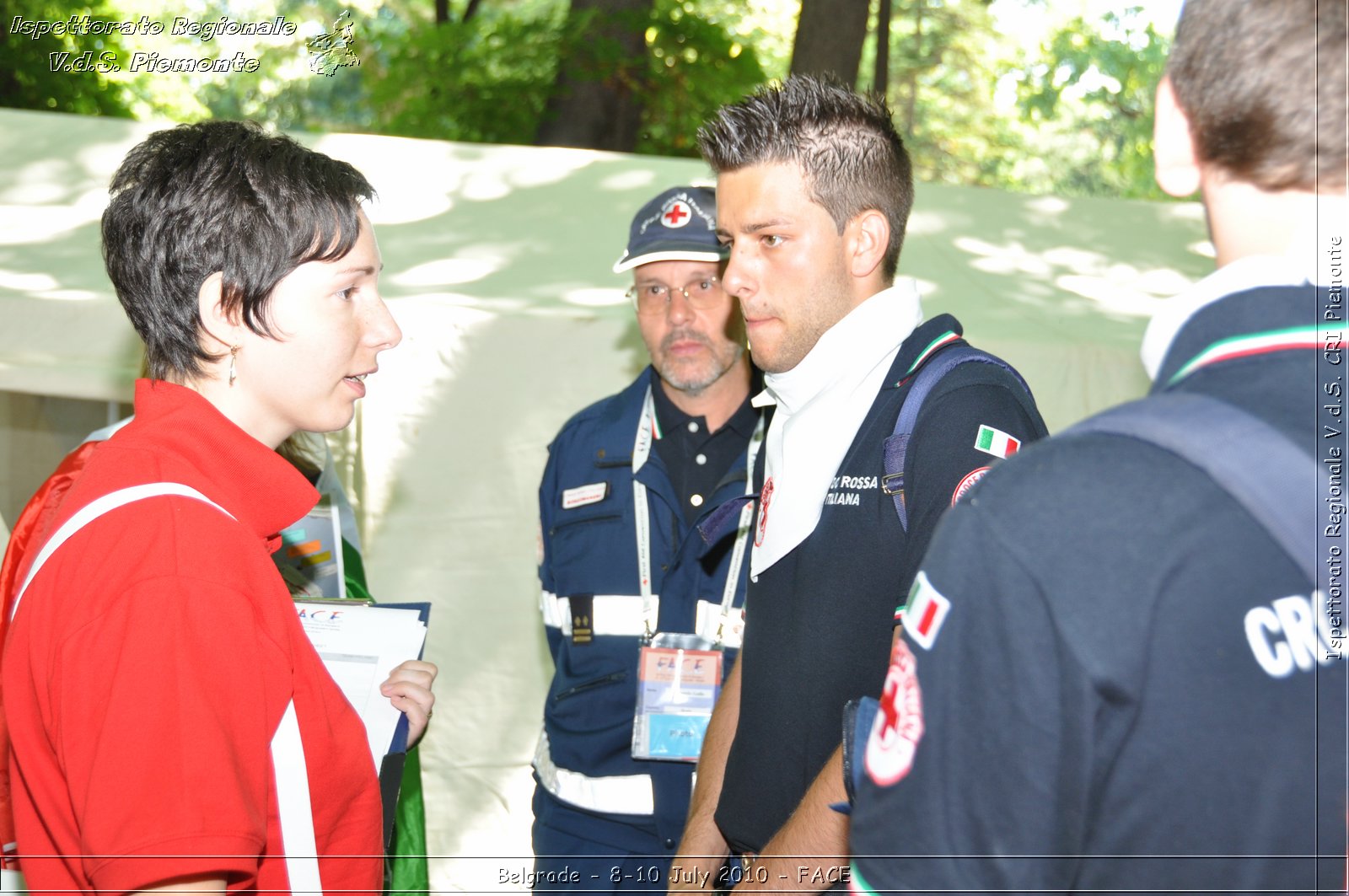 FACE 2010 - First Aid Convention in Europe 8-11 July 2010 Belgrade -  Croce Rossa Italiana - Ispettorato Regionale Volontari del Soccorso Piemonte