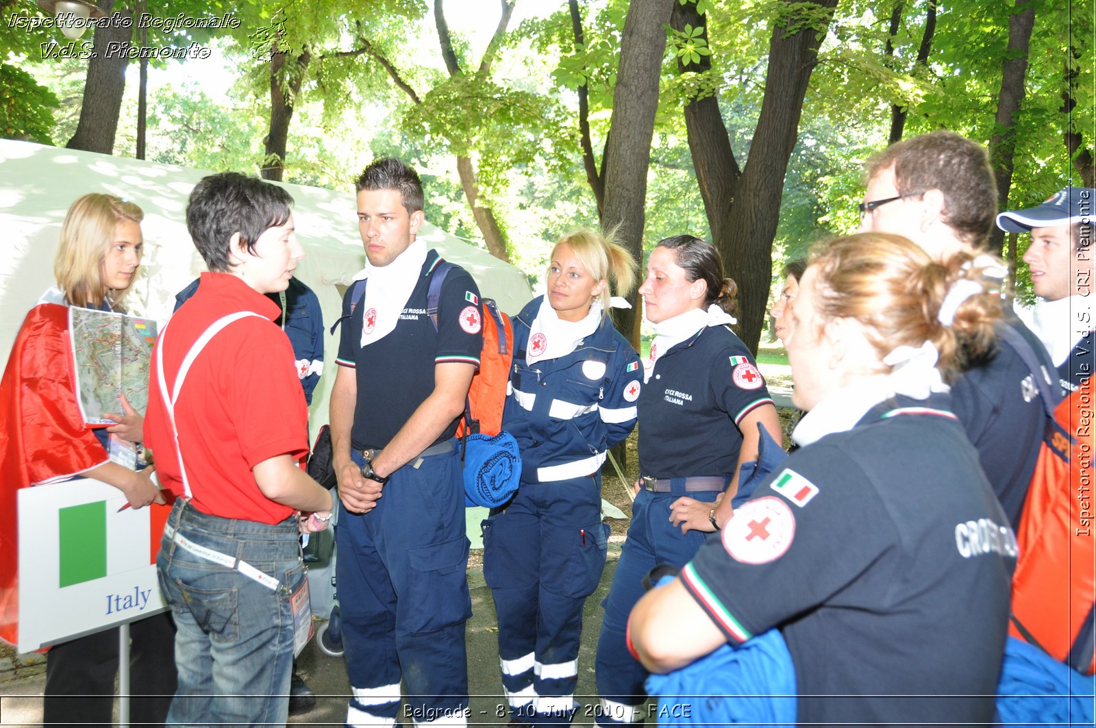 FACE 2010 - First Aid Convention in Europe 8-11 July 2010 Belgrade -  Croce Rossa Italiana - Ispettorato Regionale Volontari del Soccorso Piemonte