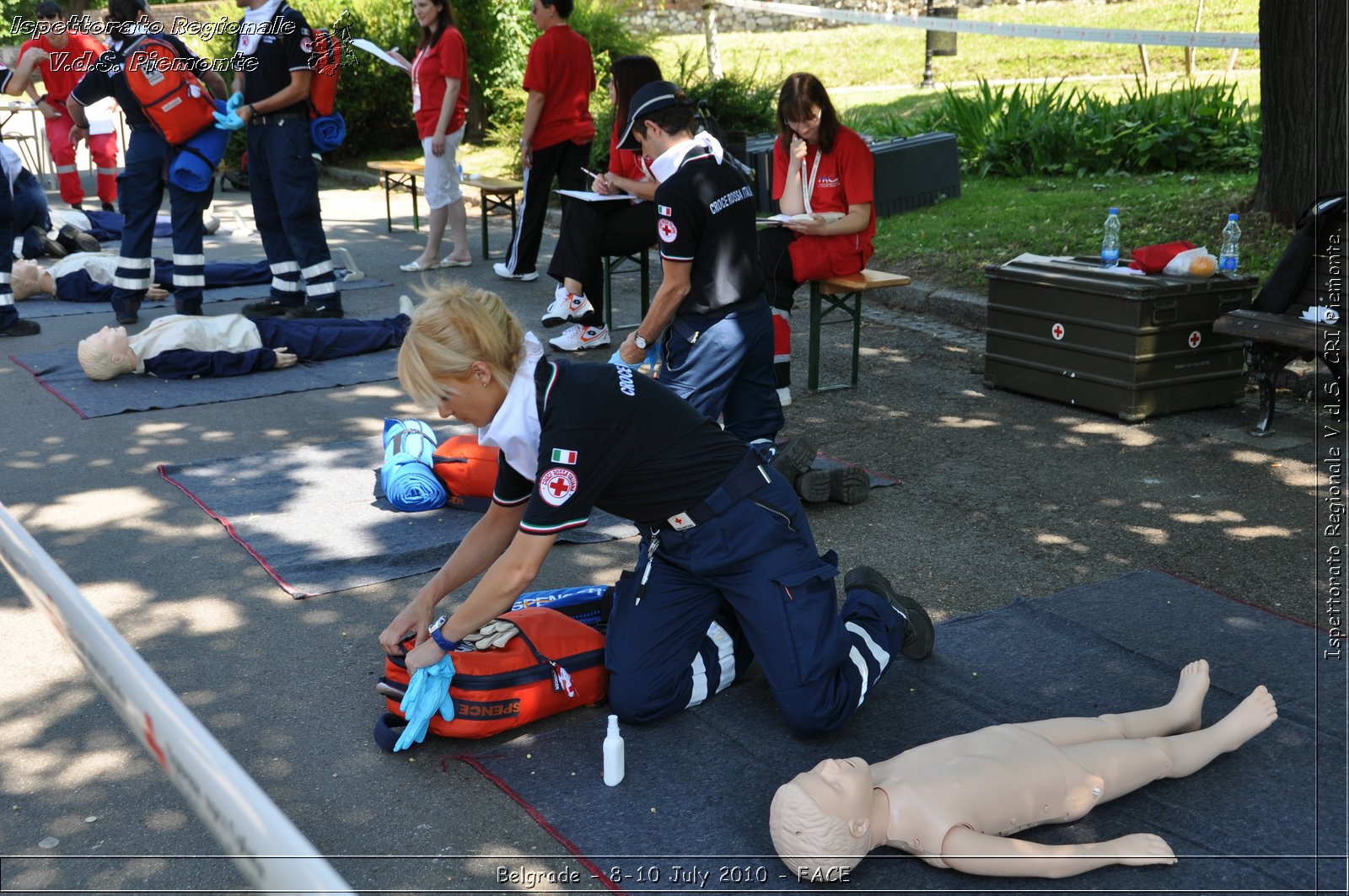 FACE 2010 - First Aid Convention in Europe 8-11 July 2010 Belgrade -  Croce Rossa Italiana - Ispettorato Regionale Volontari del Soccorso Piemonte