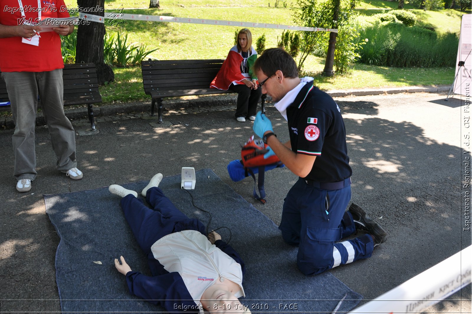FACE 2010 - First Aid Convention in Europe 8-11 July 2010 Belgrade -  Croce Rossa Italiana - Ispettorato Regionale Volontari del Soccorso Piemonte