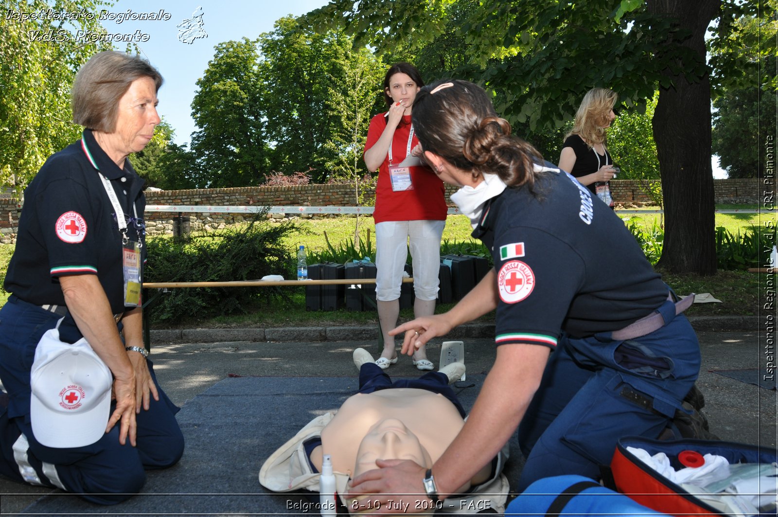 FACE 2010 - First Aid Convention in Europe 8-11 July 2010 Belgrade -  Croce Rossa Italiana - Ispettorato Regionale Volontari del Soccorso Piemonte
