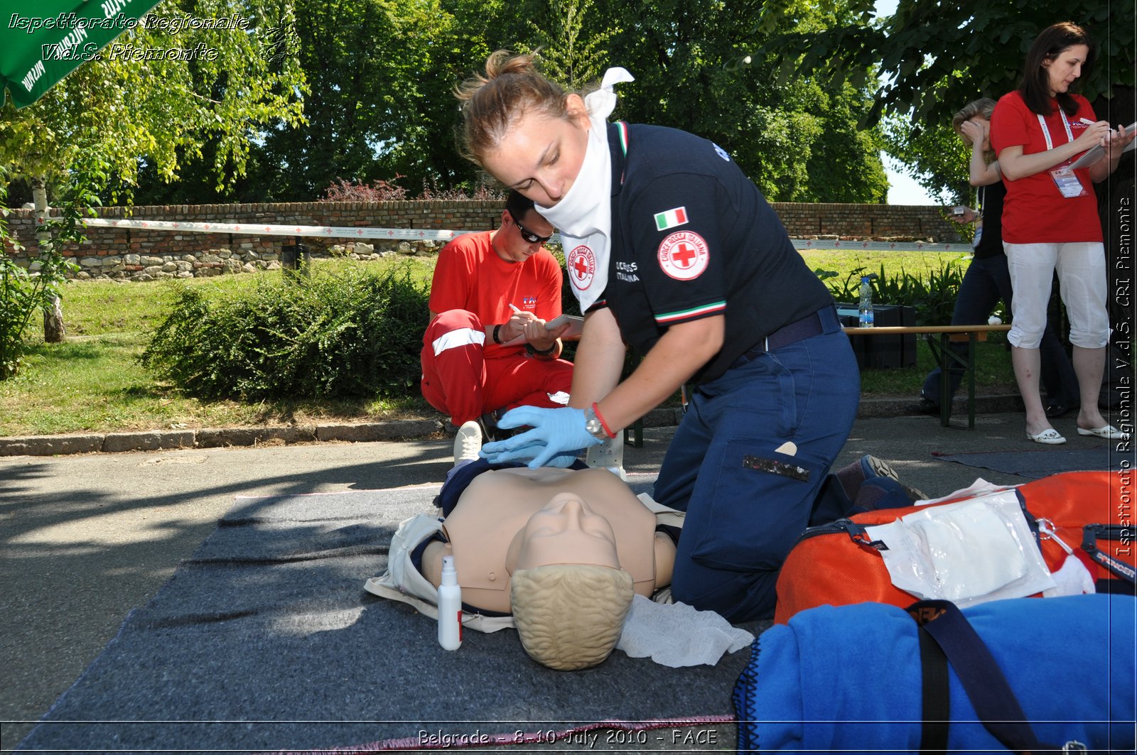 FACE 2010 - First Aid Convention in Europe 8-11 July 2010 Belgrade -  Croce Rossa Italiana - Ispettorato Regionale Volontari del Soccorso Piemonte