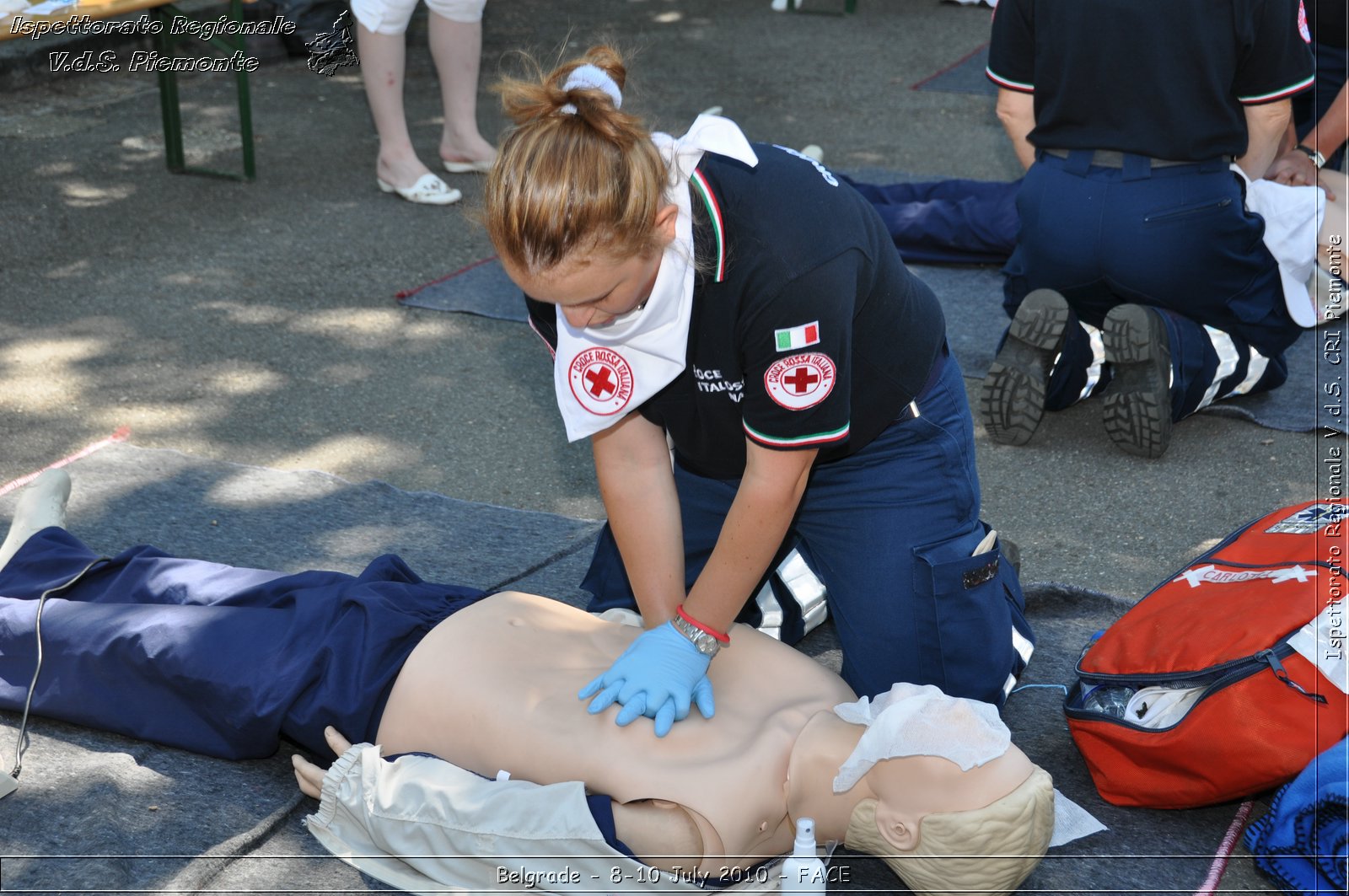 FACE 2010 - First Aid Convention in Europe 8-11 July 2010 Belgrade -  Croce Rossa Italiana - Ispettorato Regionale Volontari del Soccorso Piemonte
