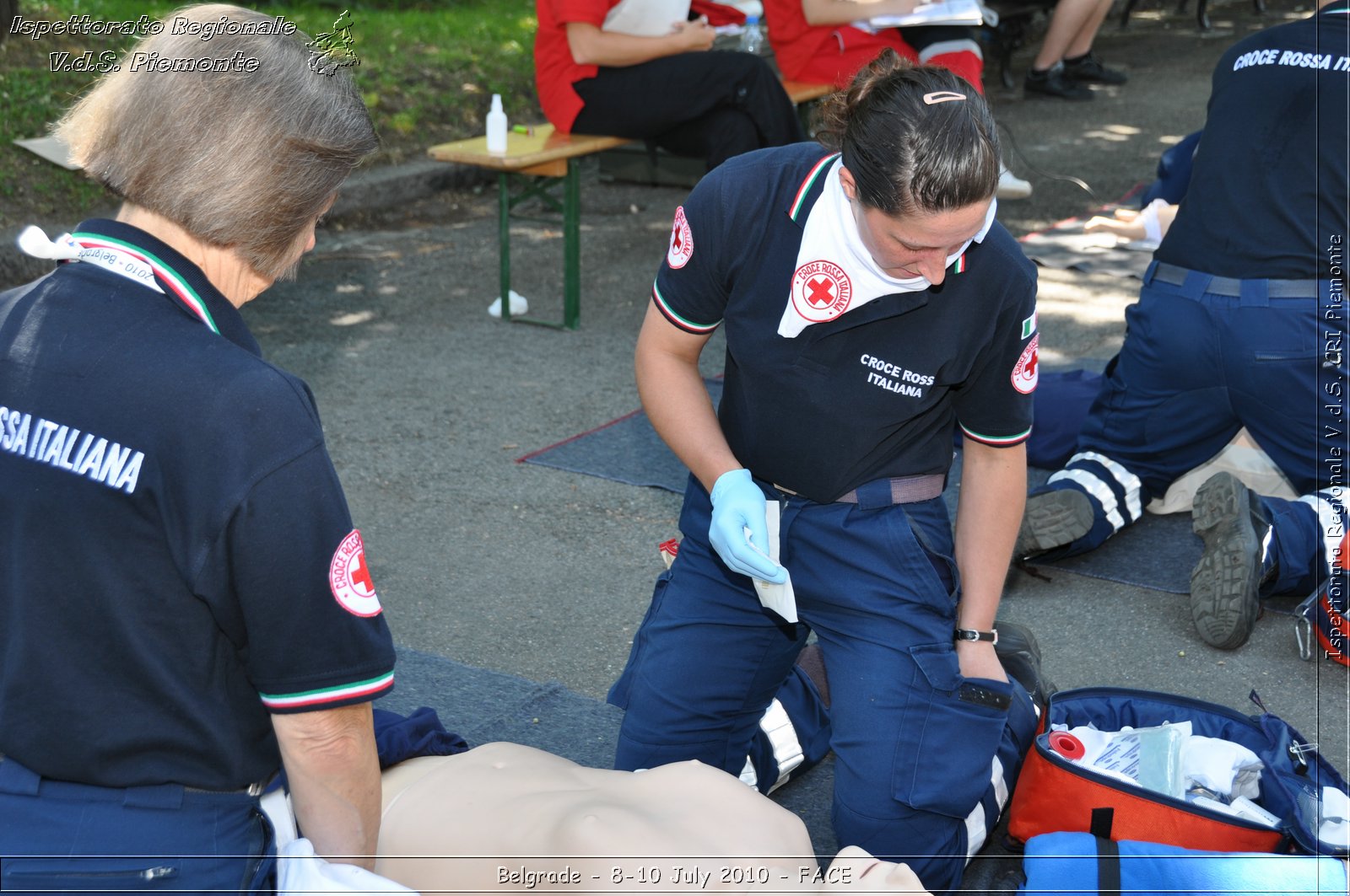 FACE 2010 - First Aid Convention in Europe 8-11 July 2010 Belgrade -  Croce Rossa Italiana - Ispettorato Regionale Volontari del Soccorso Piemonte