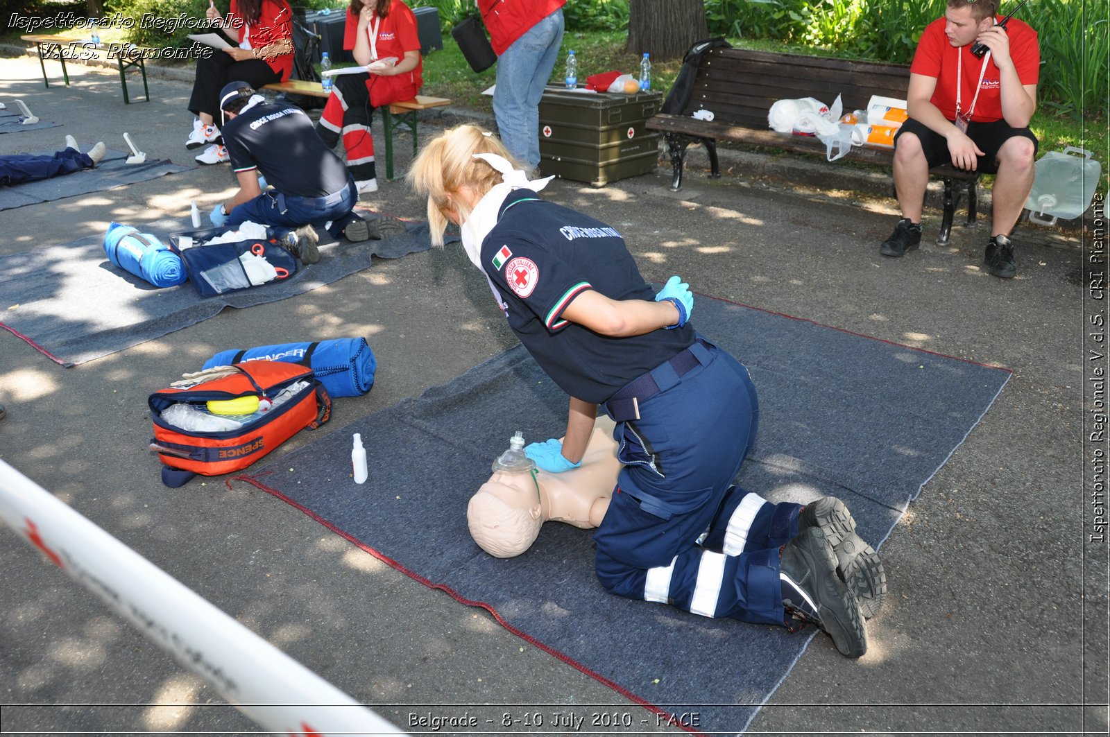 FACE 2010 - First Aid Convention in Europe 8-11 July 2010 Belgrade -  Croce Rossa Italiana - Ispettorato Regionale Volontari del Soccorso Piemonte