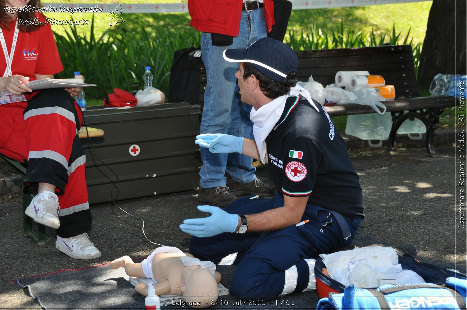 FACE 2010 - First Aid Convention in Europe 8-11 July 2010 Belgrade -  Croce Rossa Italiana - Ispettorato Regionale Volontari del Soccorso Piemonte